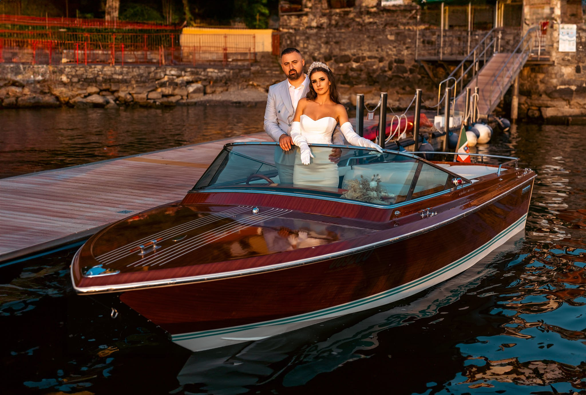 Persida & Ergys. Fotografo matrimonio Lago di Como Ferrari Media Production