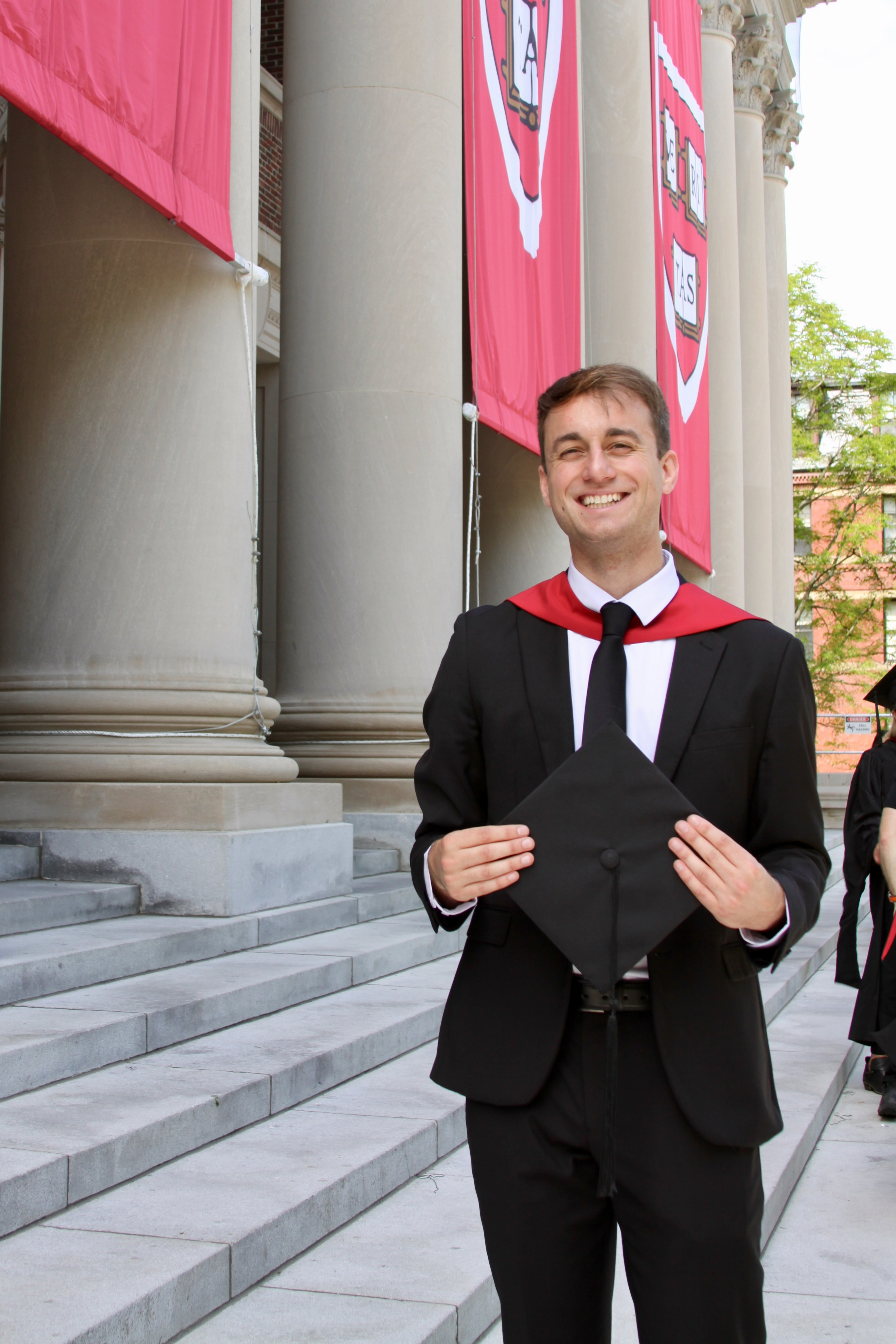 Masters graduation with Talia (group shoot). Kelly Sang, graduation and portrait photographer in Boston