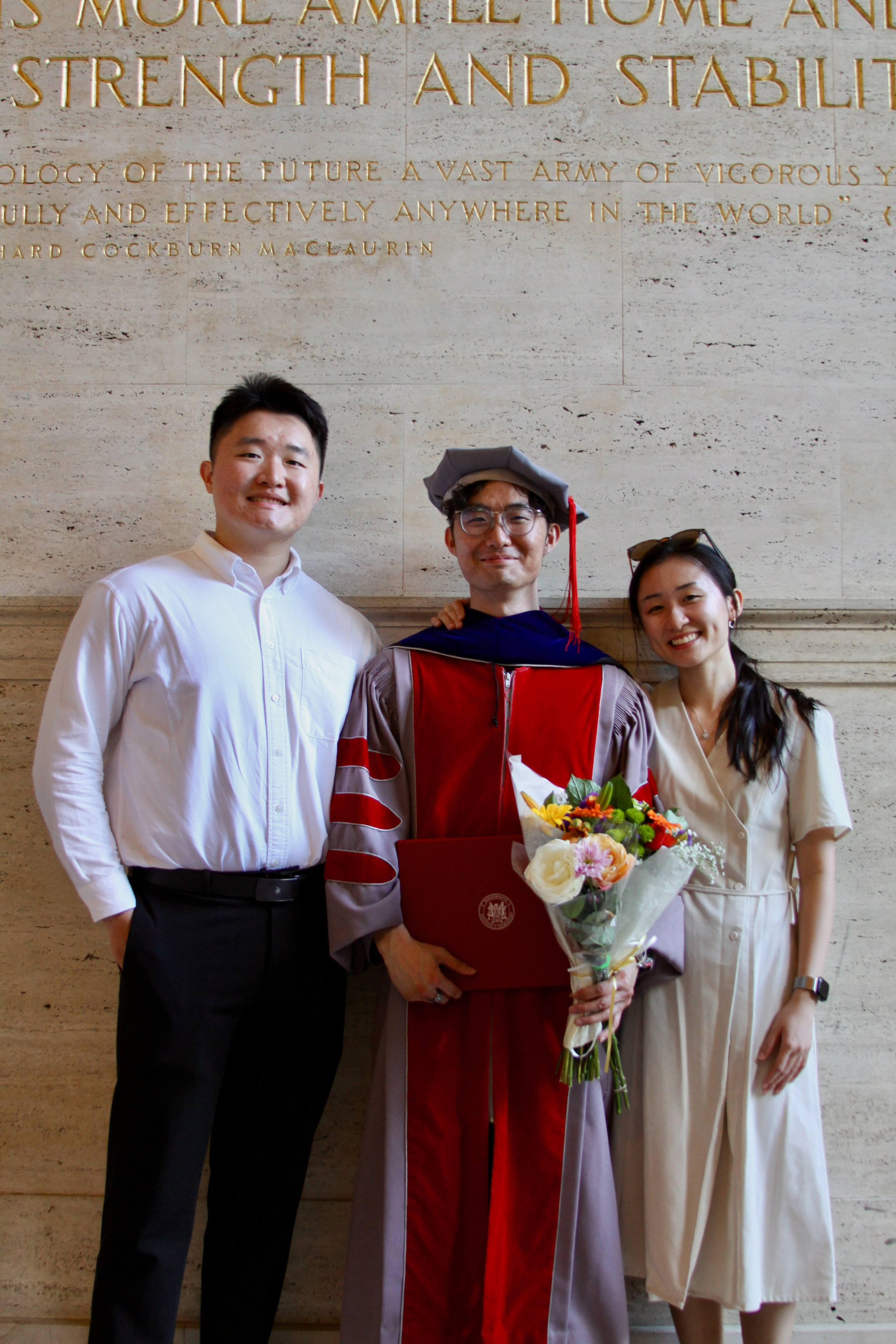 PhD graduation with Elton. Kelly Sang, graduation and portrait photographer in Boston