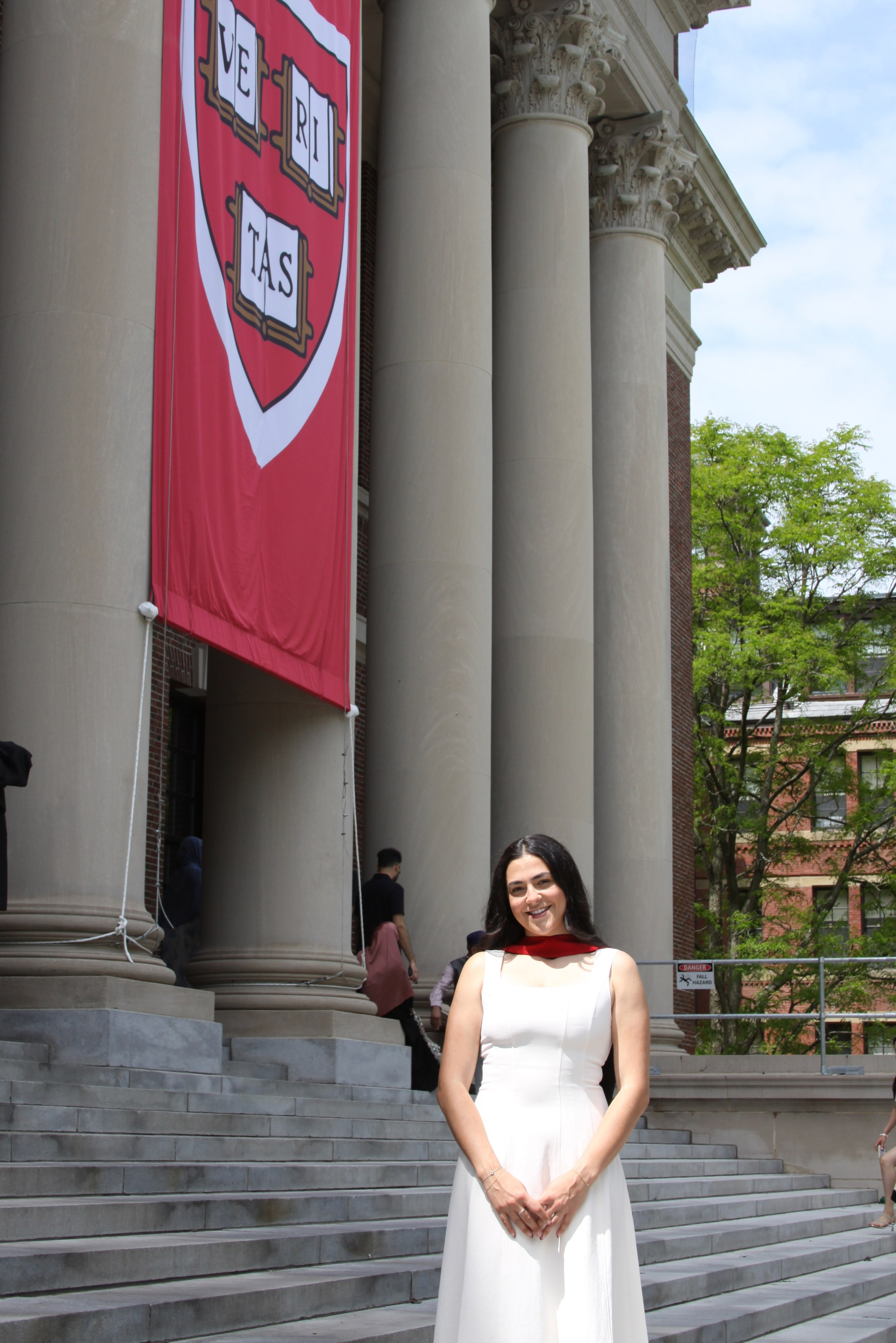 Masters graduation with Talia (group shoot). Kelly Sang, graduation and portrait photographer in Boston