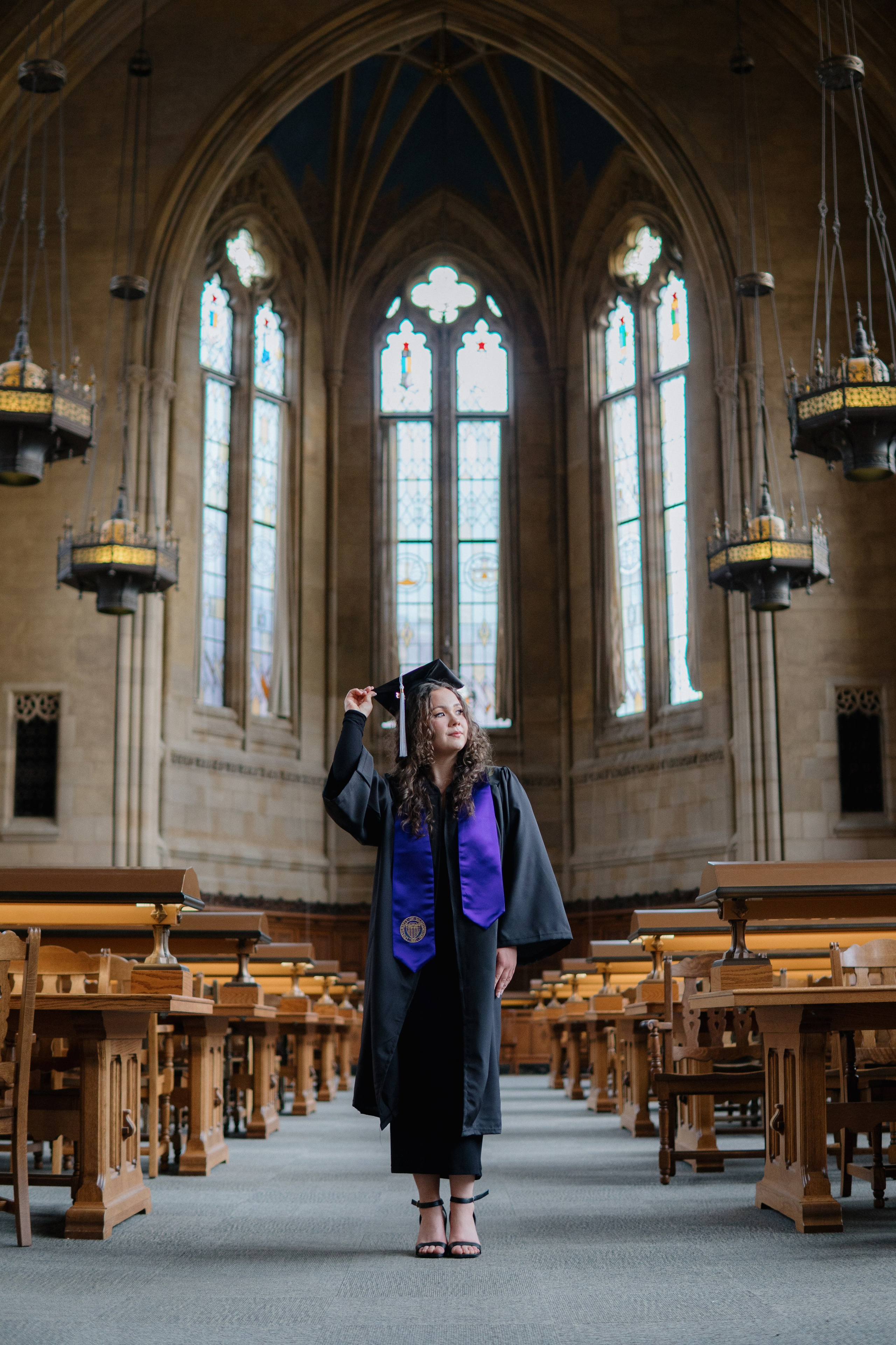 Alexandra graduation. Photographer in Washington Sophia D
