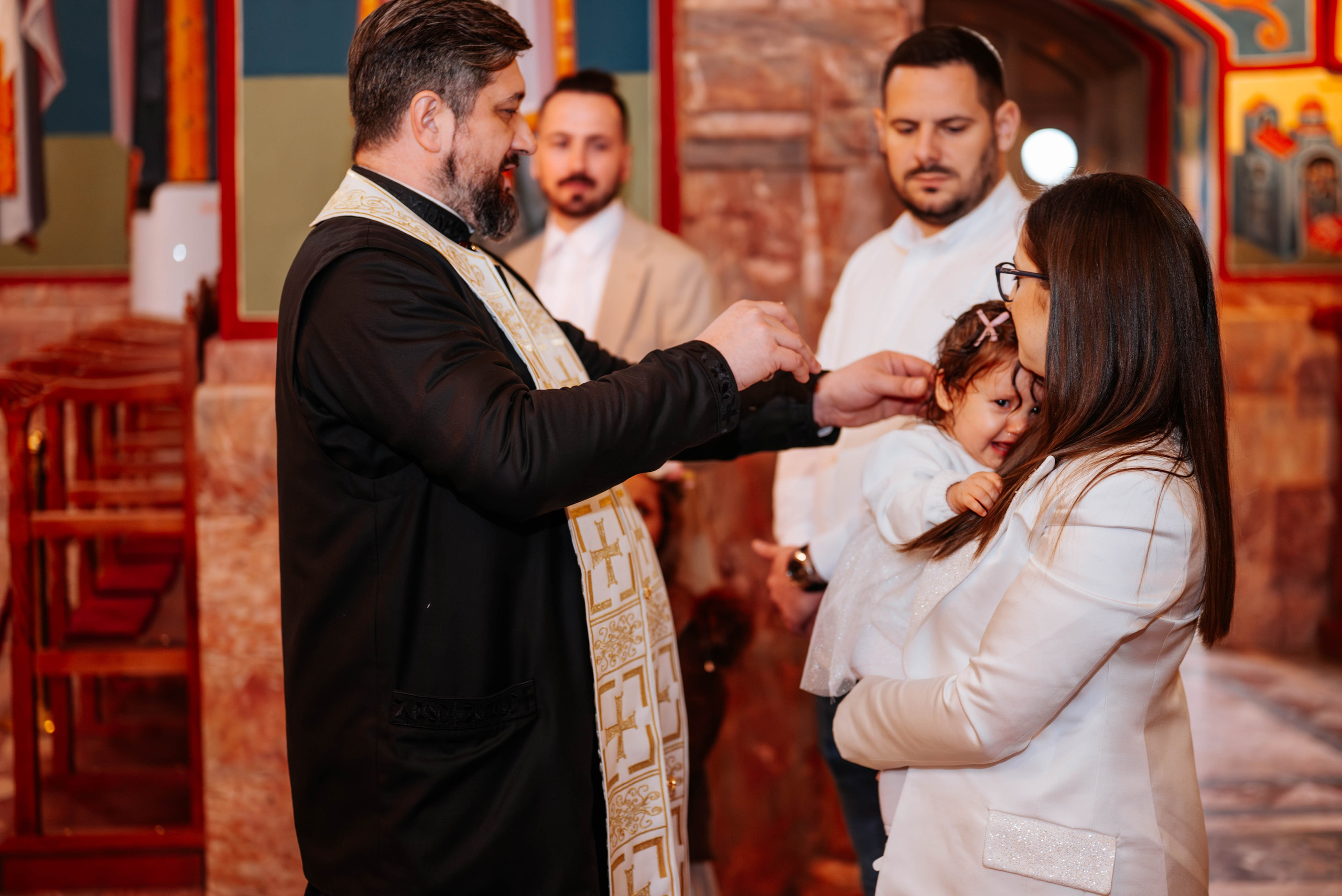 Darija - krštenje. Dečiji i porodični fotograf