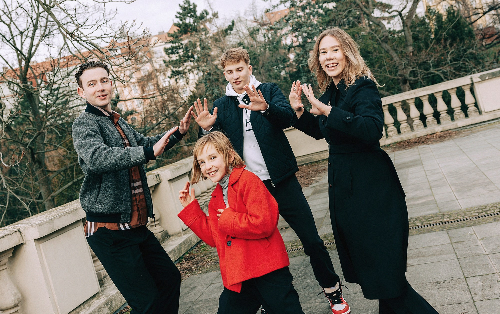 Наталья с семьей. Family and wedding photographer in Prague Natalia Fedori