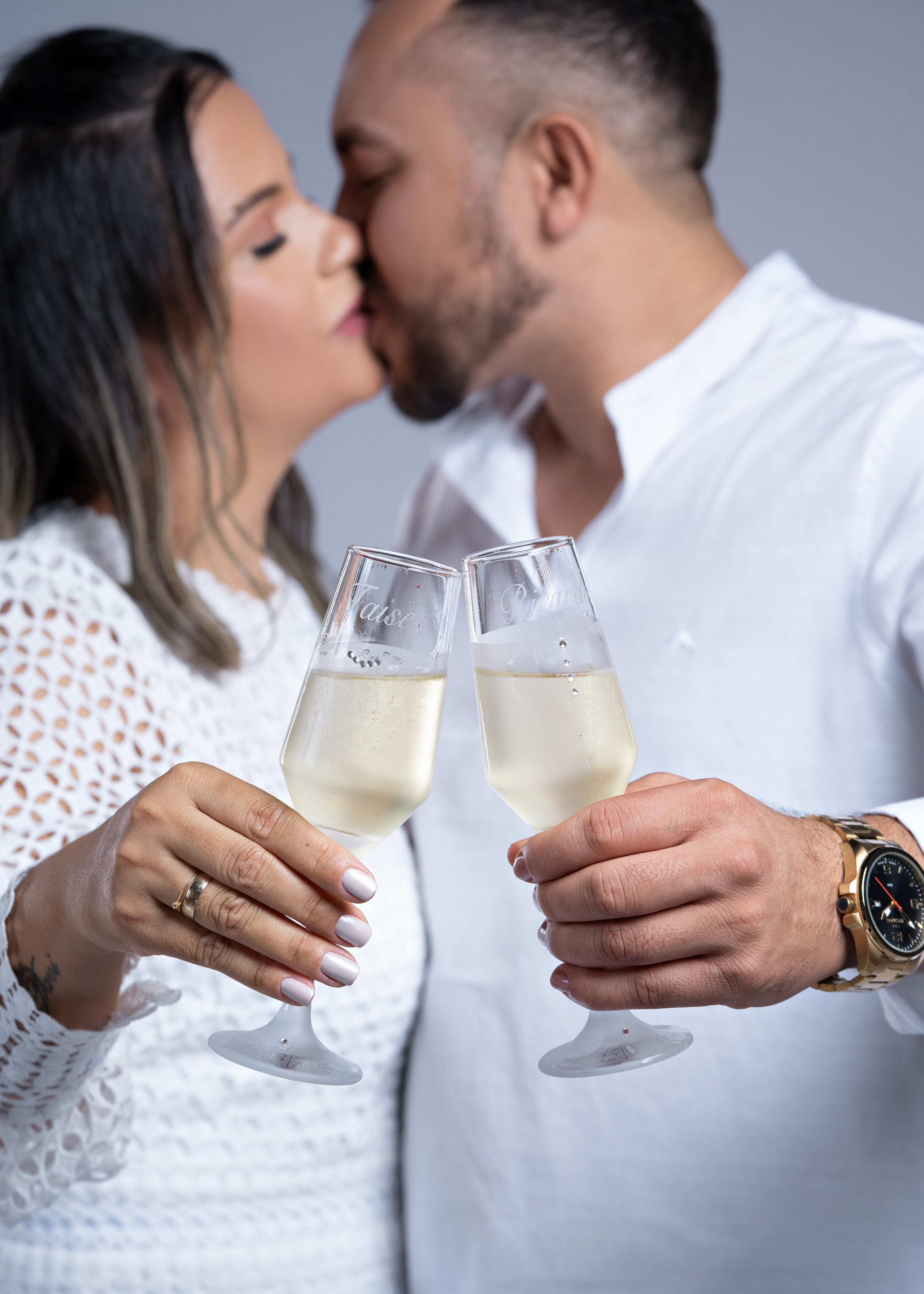 Pré Wedding Estúdio — Taise e Ricardo. Fotógrafo de casamento e Filmmaker de casamento