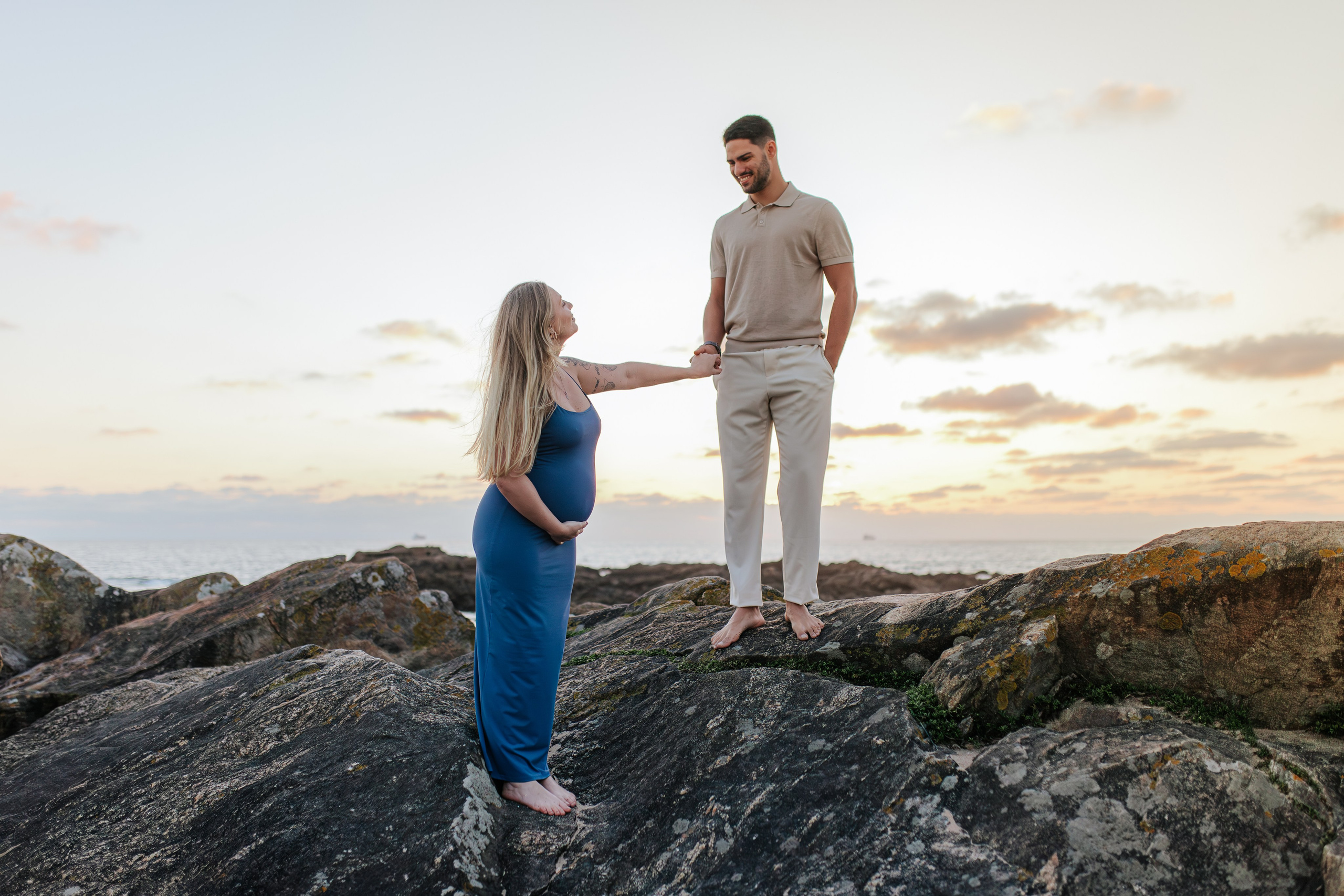 Carol e Pedro. Davi Valente