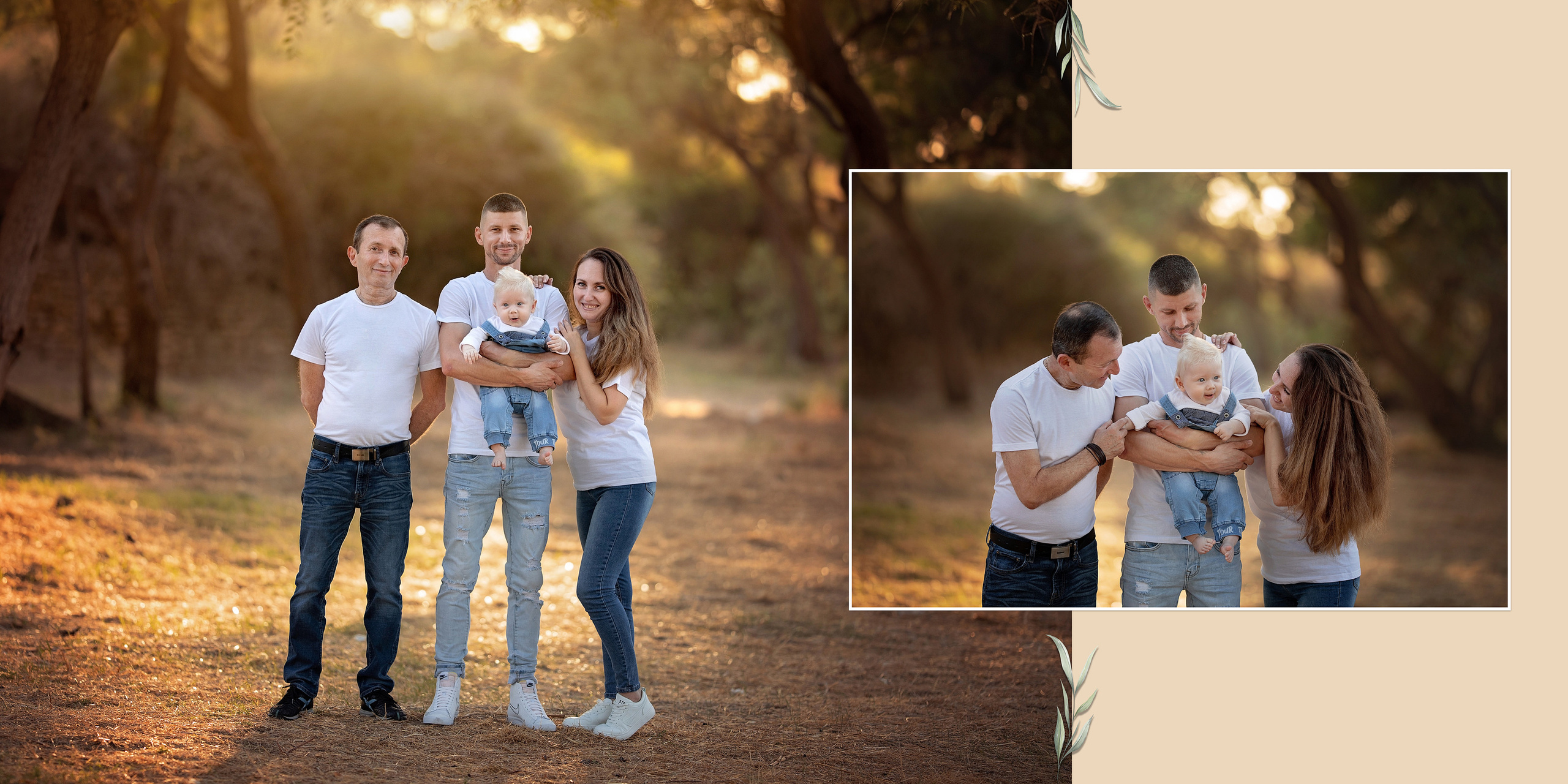 Альбом для дедушки от внука. Наталья Розман детский и семейные фотограф в Израиле, Ашкелон