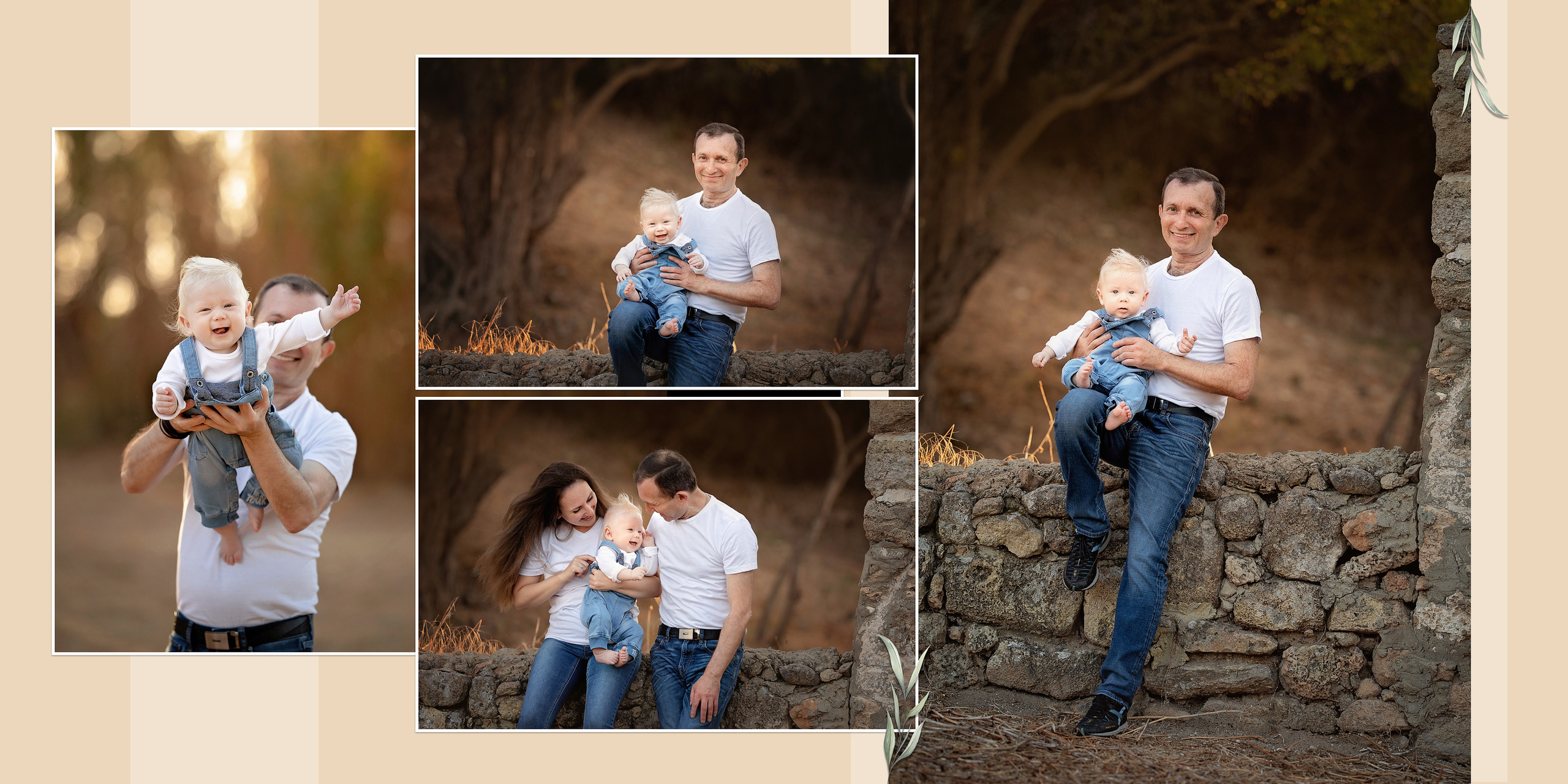 Альбом для дедушки от внука. Наталья Розман детский и семейные фотограф в Израиле, Ашкелон