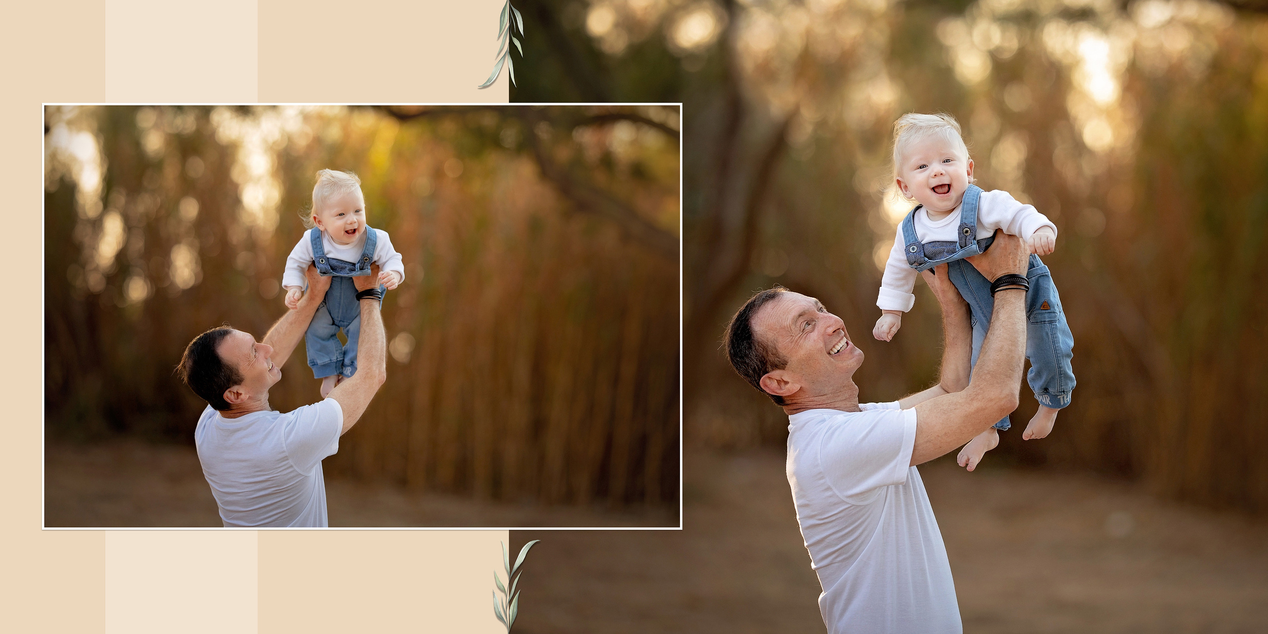 Альбом для дедушки от внука. Наталья Розман детский и семейные фотограф в Израиле, Ашкелон