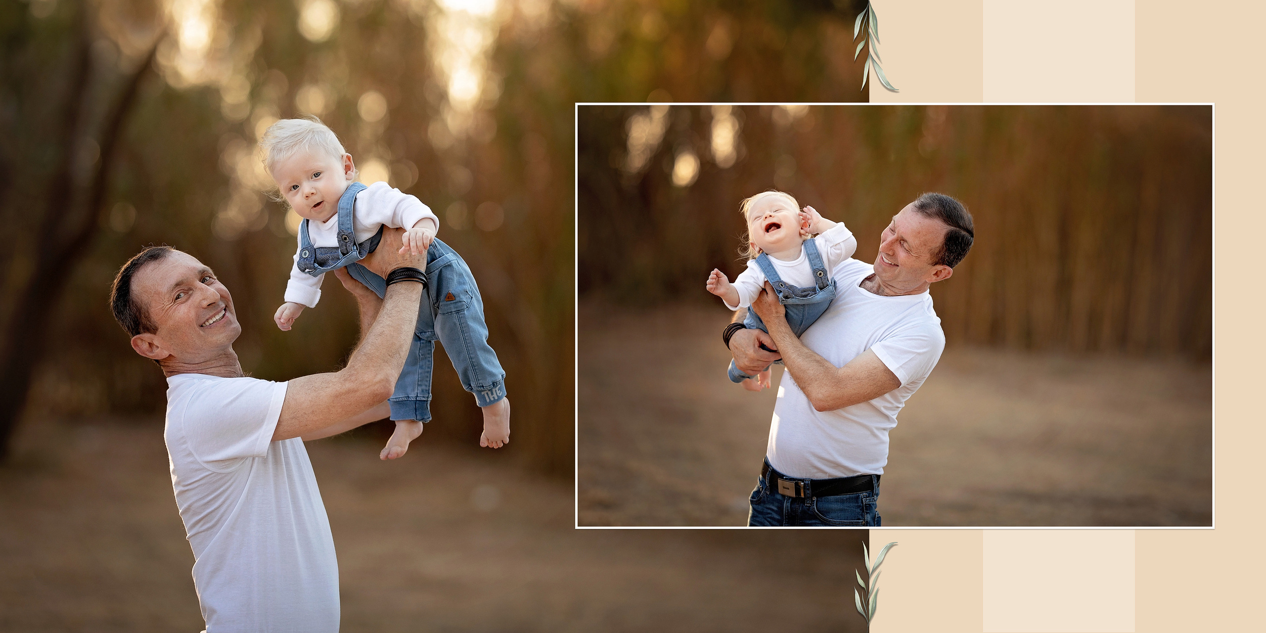 Альбом для дедушки от внука. Наталья Розман детский и семейные фотограф в Израиле, Ашкелон