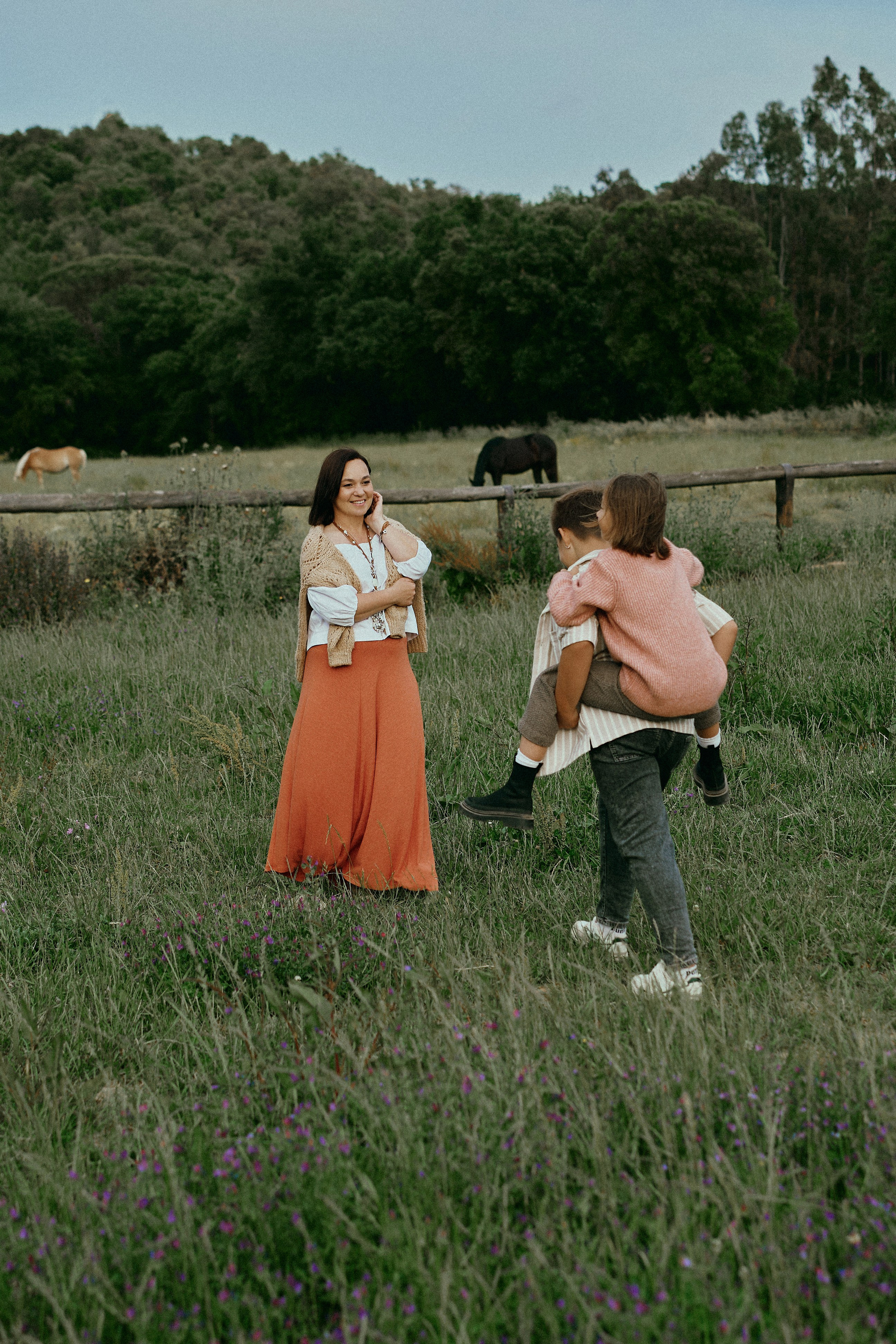 Летний день с лошадьми. Fotógrafa en España Zhanna Zakharchenko