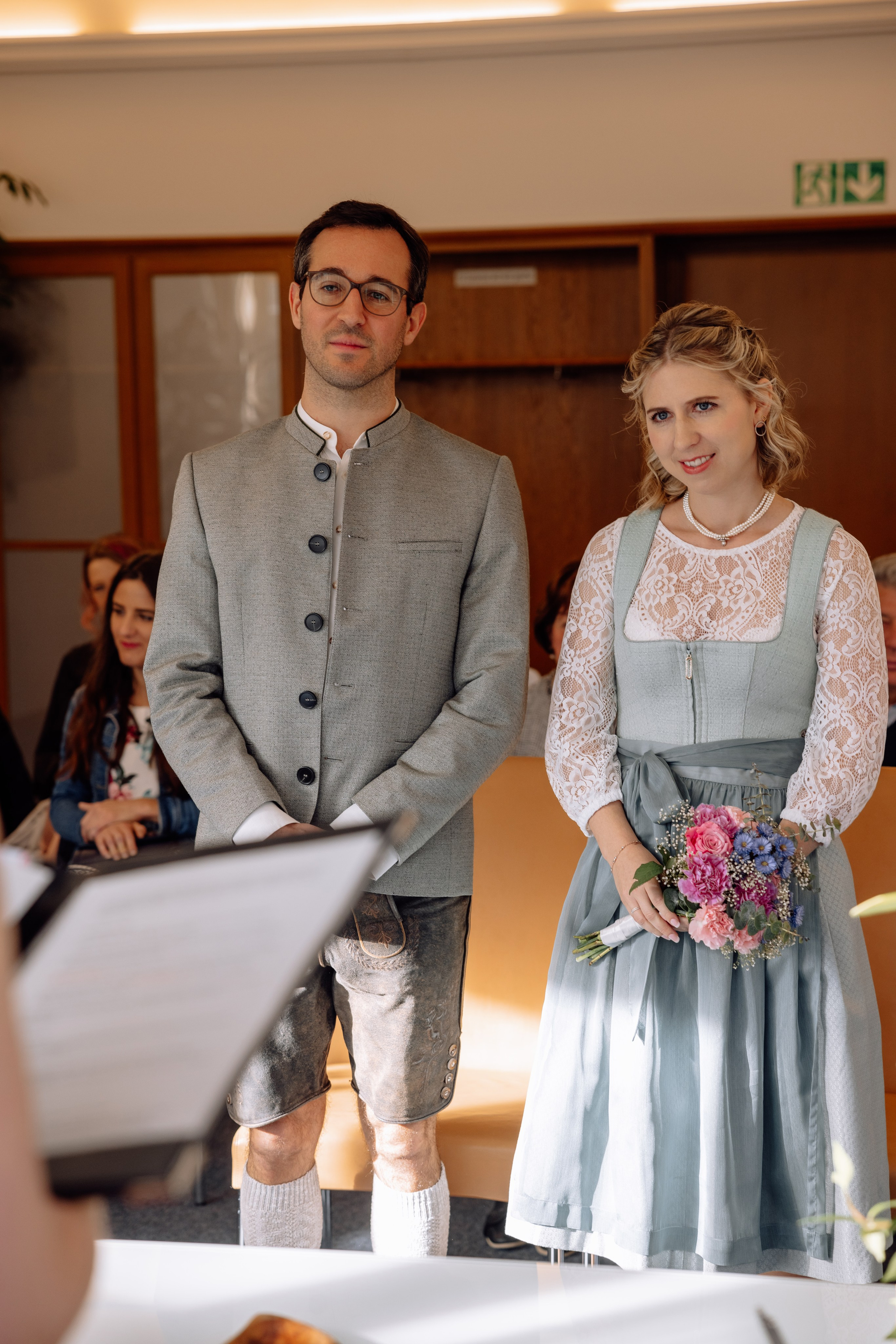 Herbsthochzeit im Standesamt Schwabing. Hochzeitsfotograf München Taufe Familienfotograf Tanja Mauke