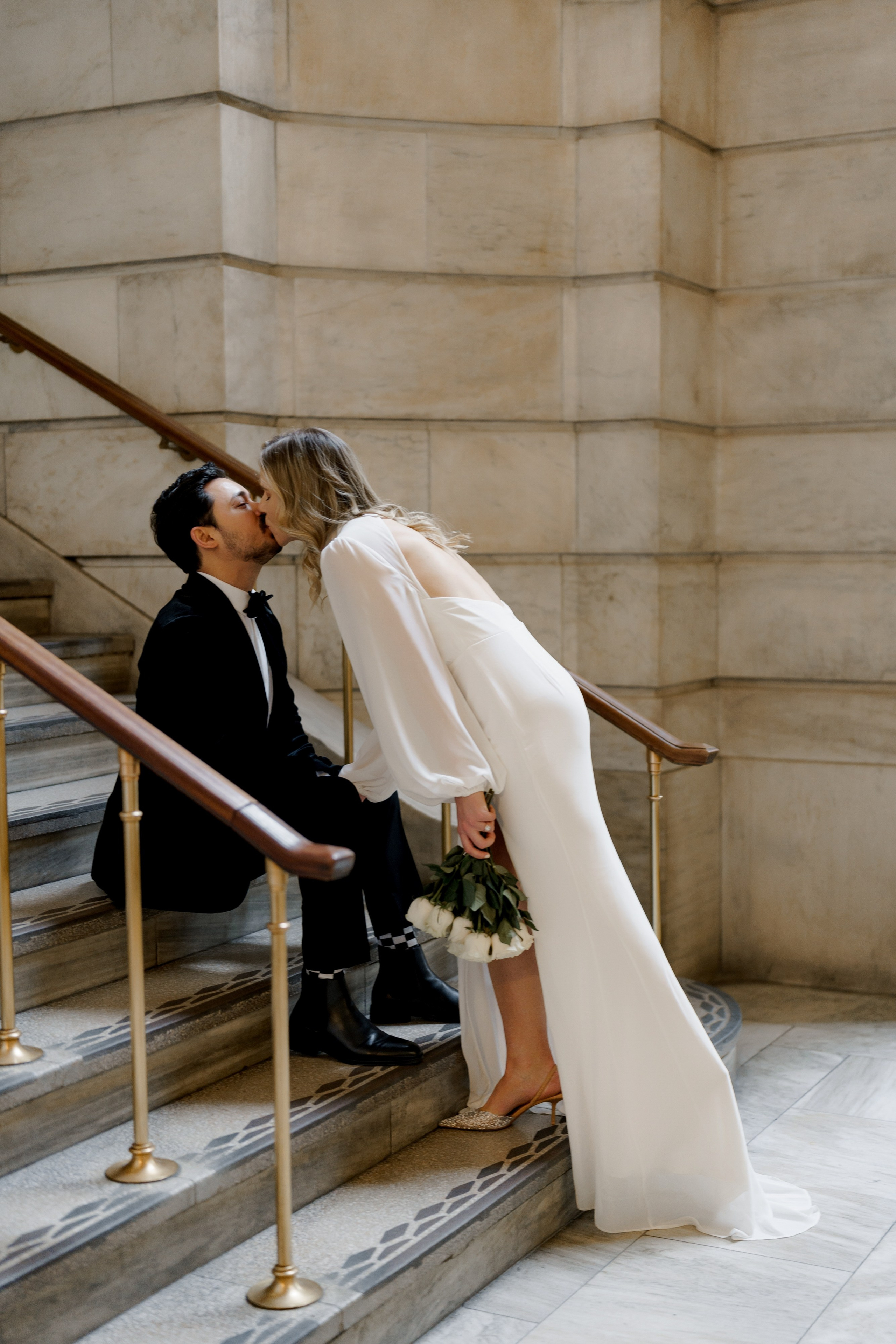 Caroline and Brendan’s Museum MET and Library Engagement Shoot. Wedding photographer and videographer New York | New Jersey
