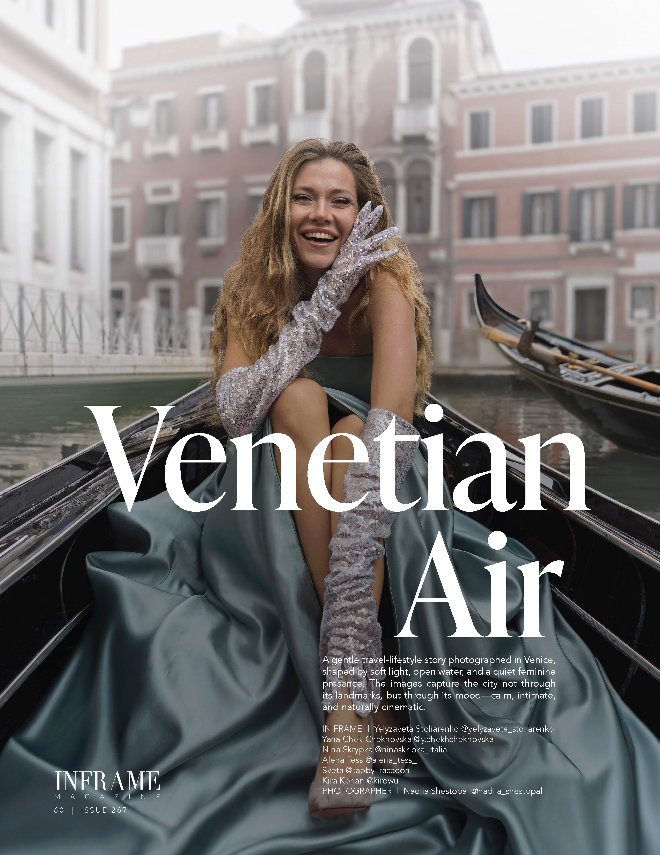 Magazine submissions. Venice photographer