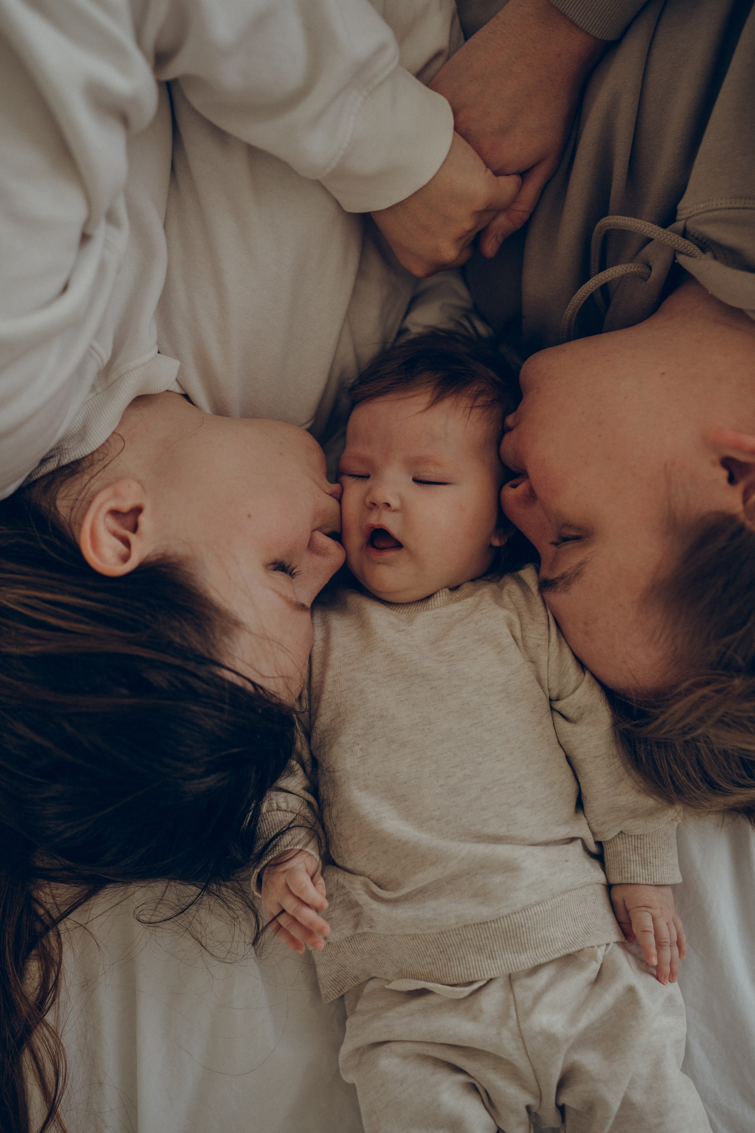 Семейная с младенцем. Фотограф Москва Ларина Юлия