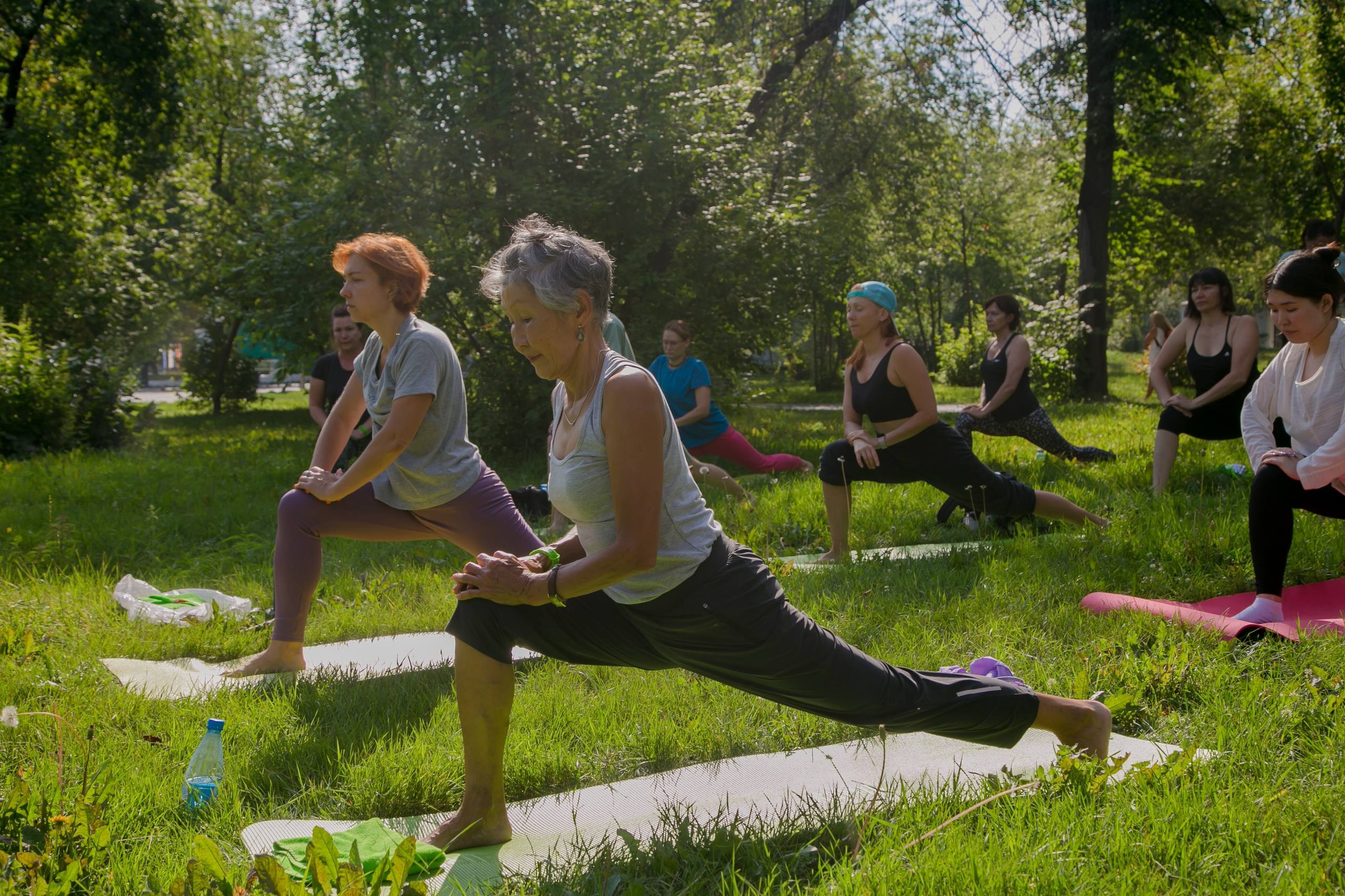 Yoga вместе с Xfit!. Репортажная съемка Shanghai Александр Ростов