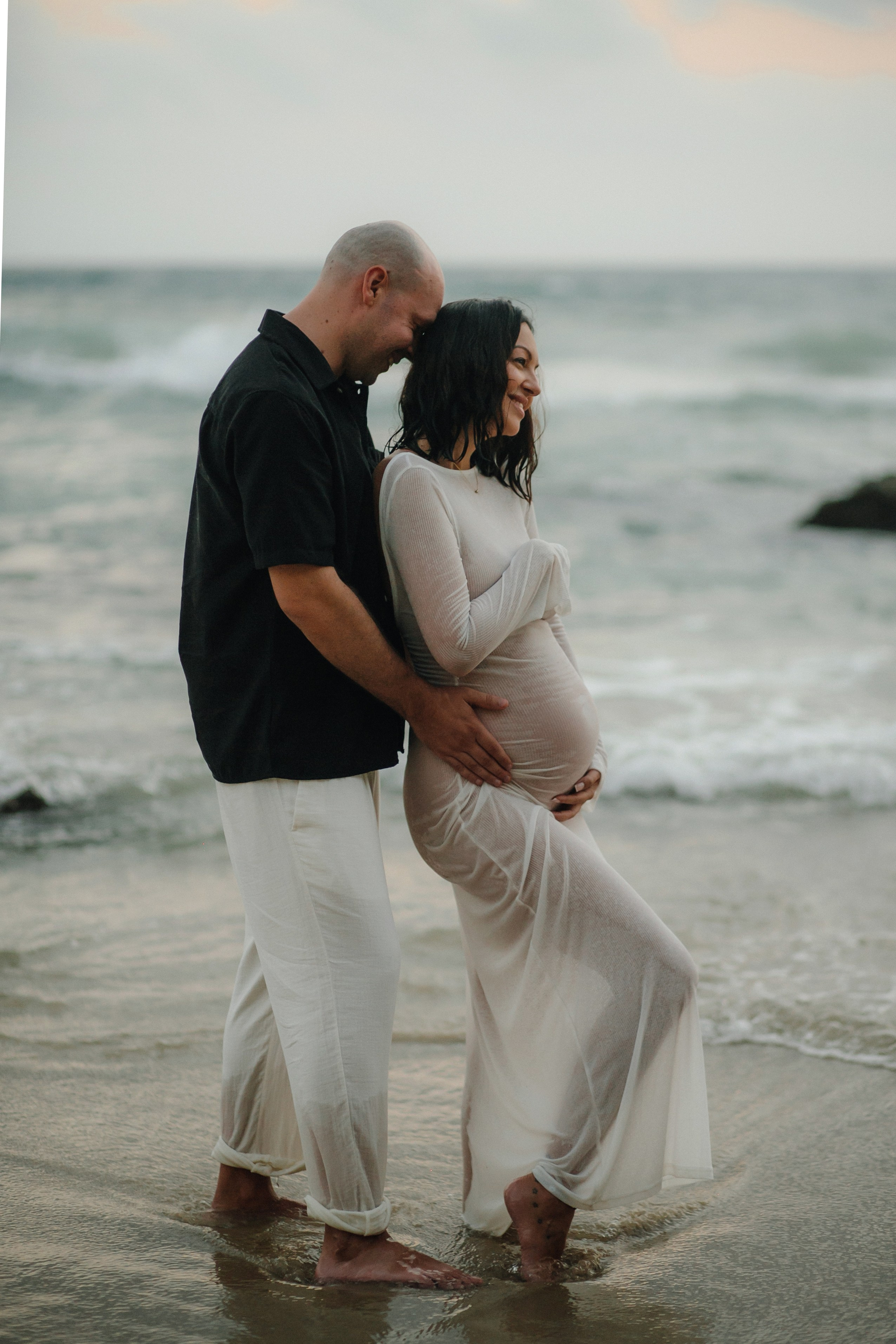 Katya & Fil Givat Olga. Family photographer in Israel