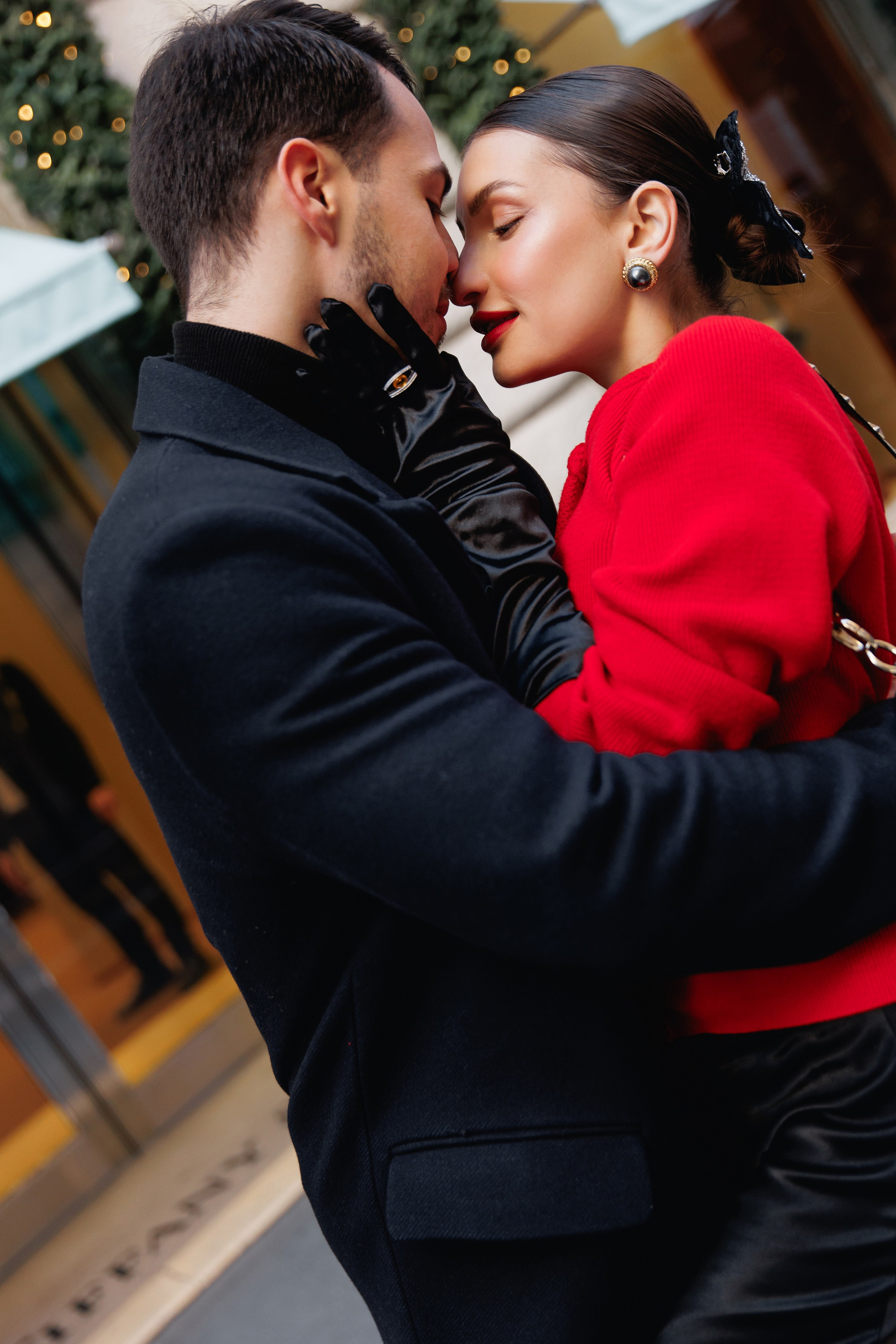 Christmas photoshooting in Rome. Wedding Photographer Rome Tuscany Como Sicily Puglia Amalfy Italy- Oksana Savenchuk