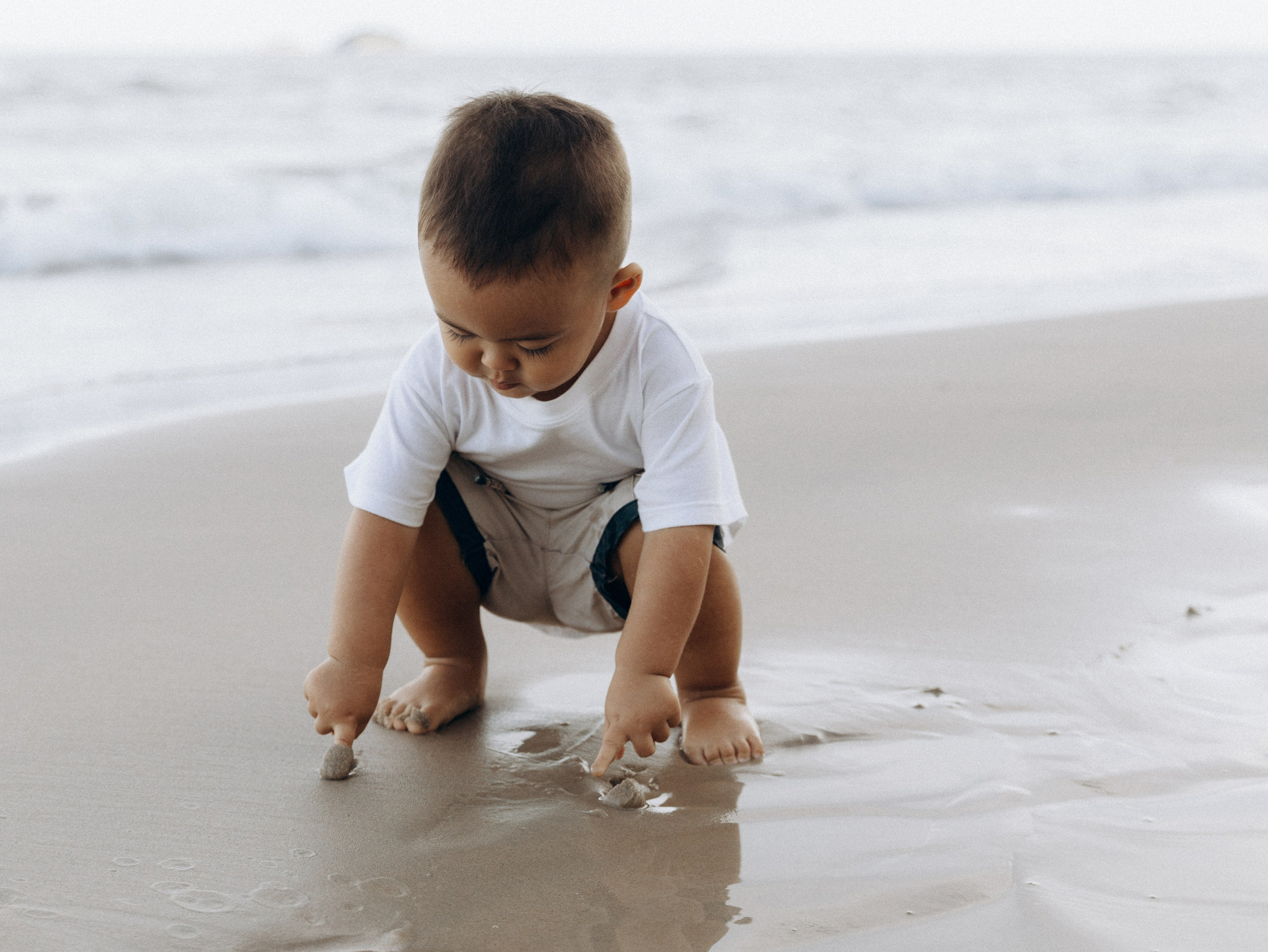 At the beach. Family and wedding photographer in Bangkok, Thailand