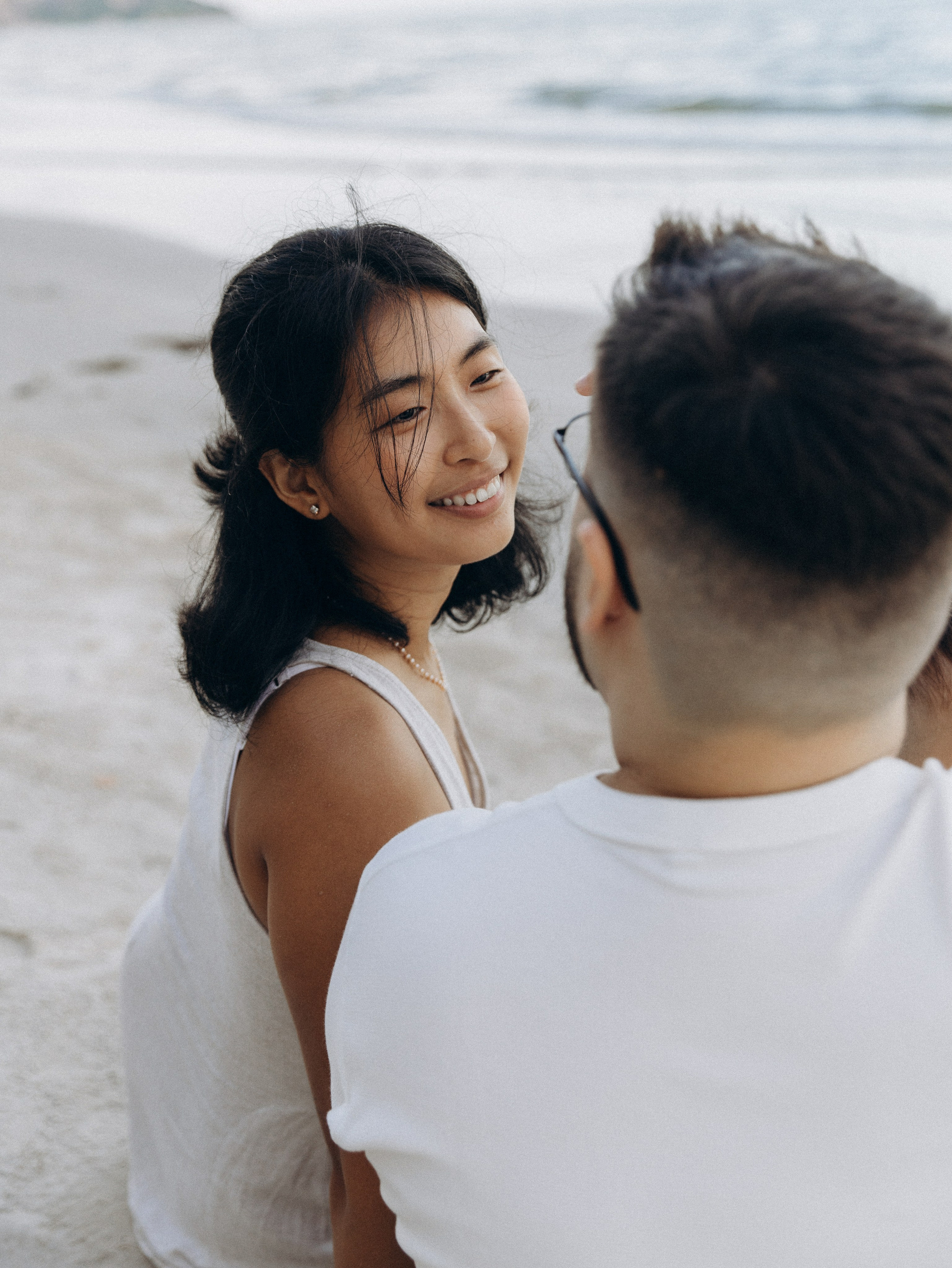 At the beach. Family and wedding photographer in Bangkok, Thailand