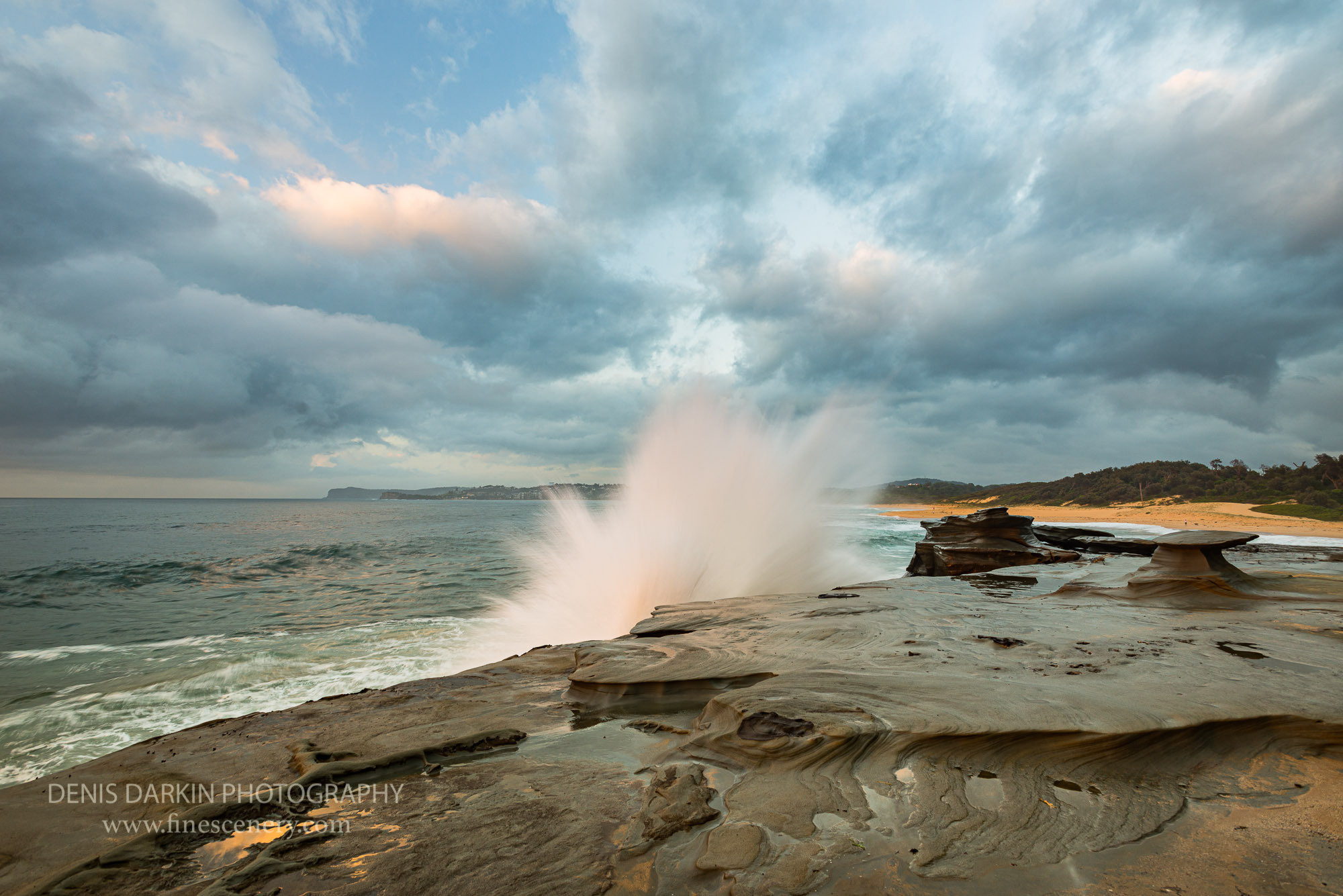 The power and beauty of waves. Denis Darkin scenic photography