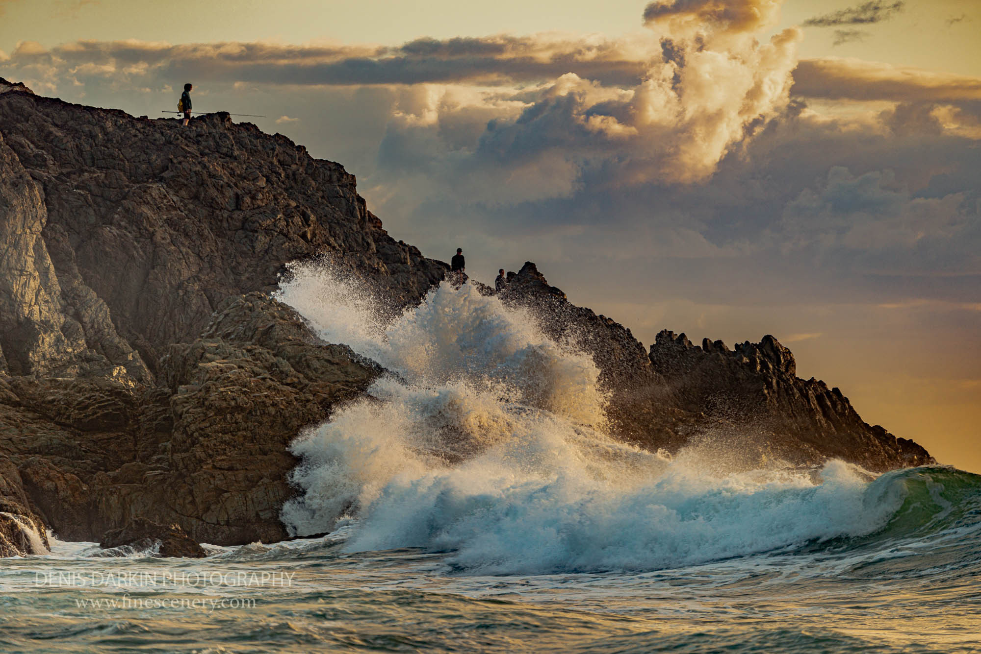 The power and beauty of waves. Denis Darkin scenic photography