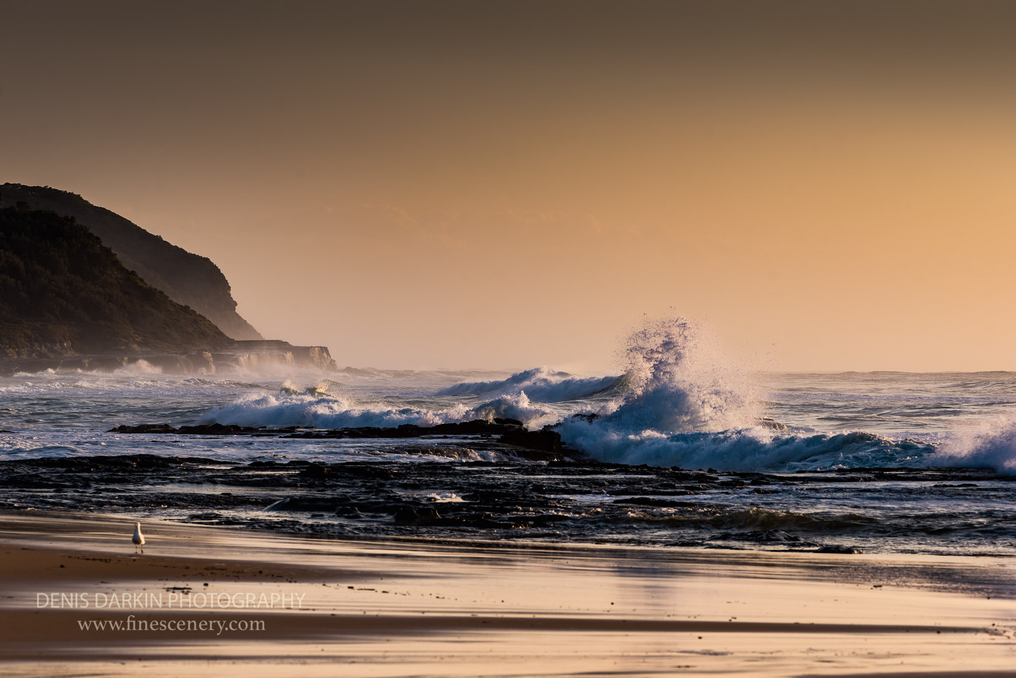 The power and beauty of waves. Denis Darkin scenic photography