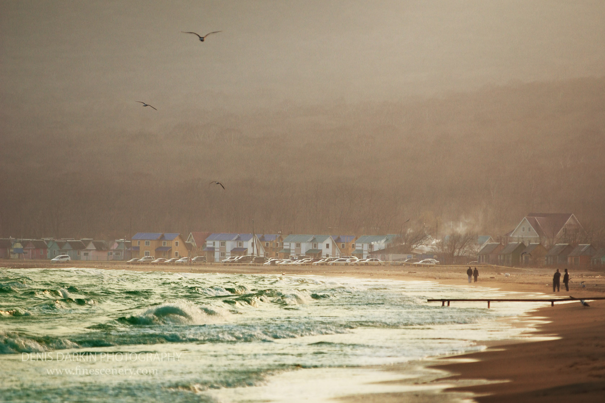 The power and beauty of waves. Denis Darkin scenic photography