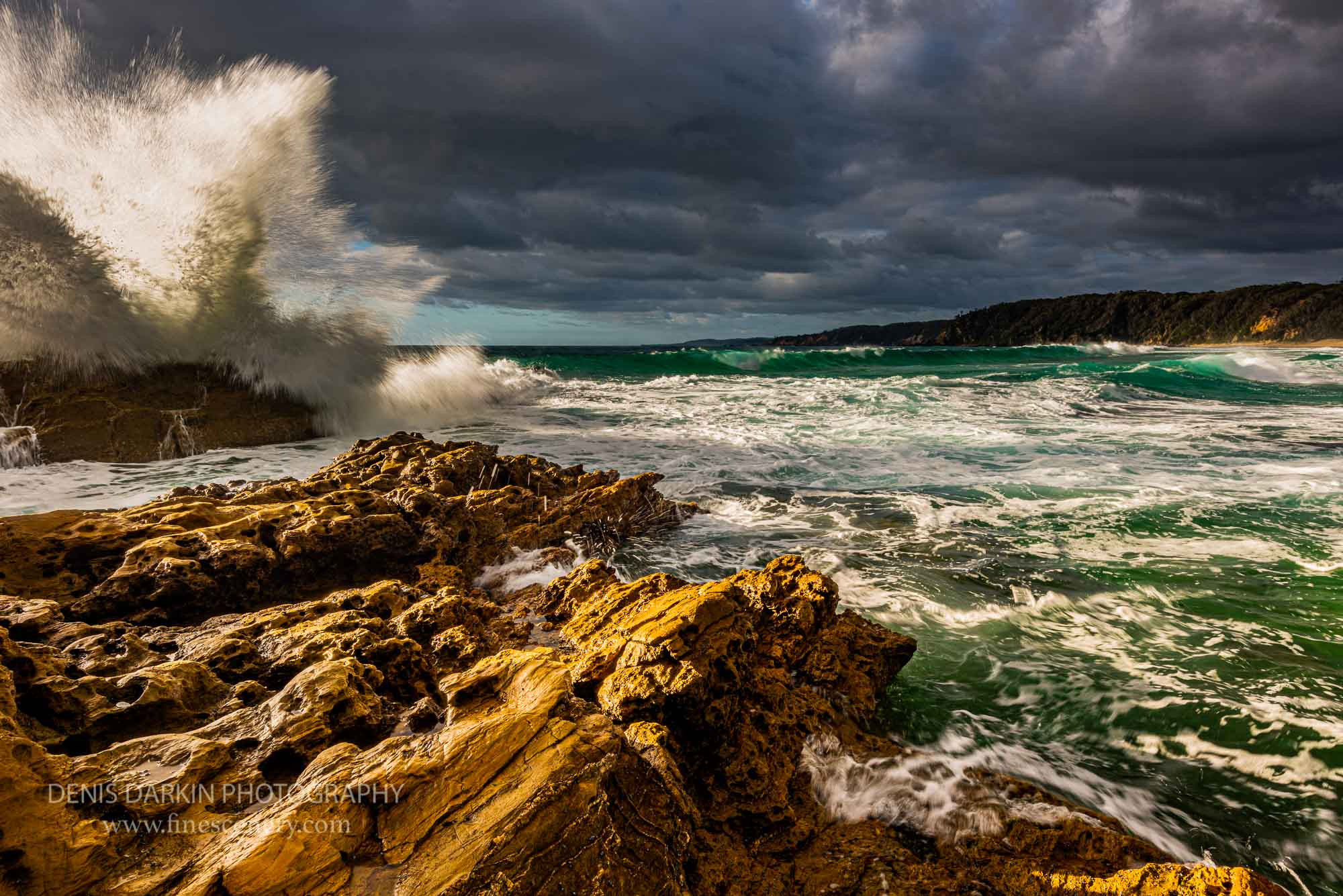 The power and beauty of waves. Denis Darkin scenic photography