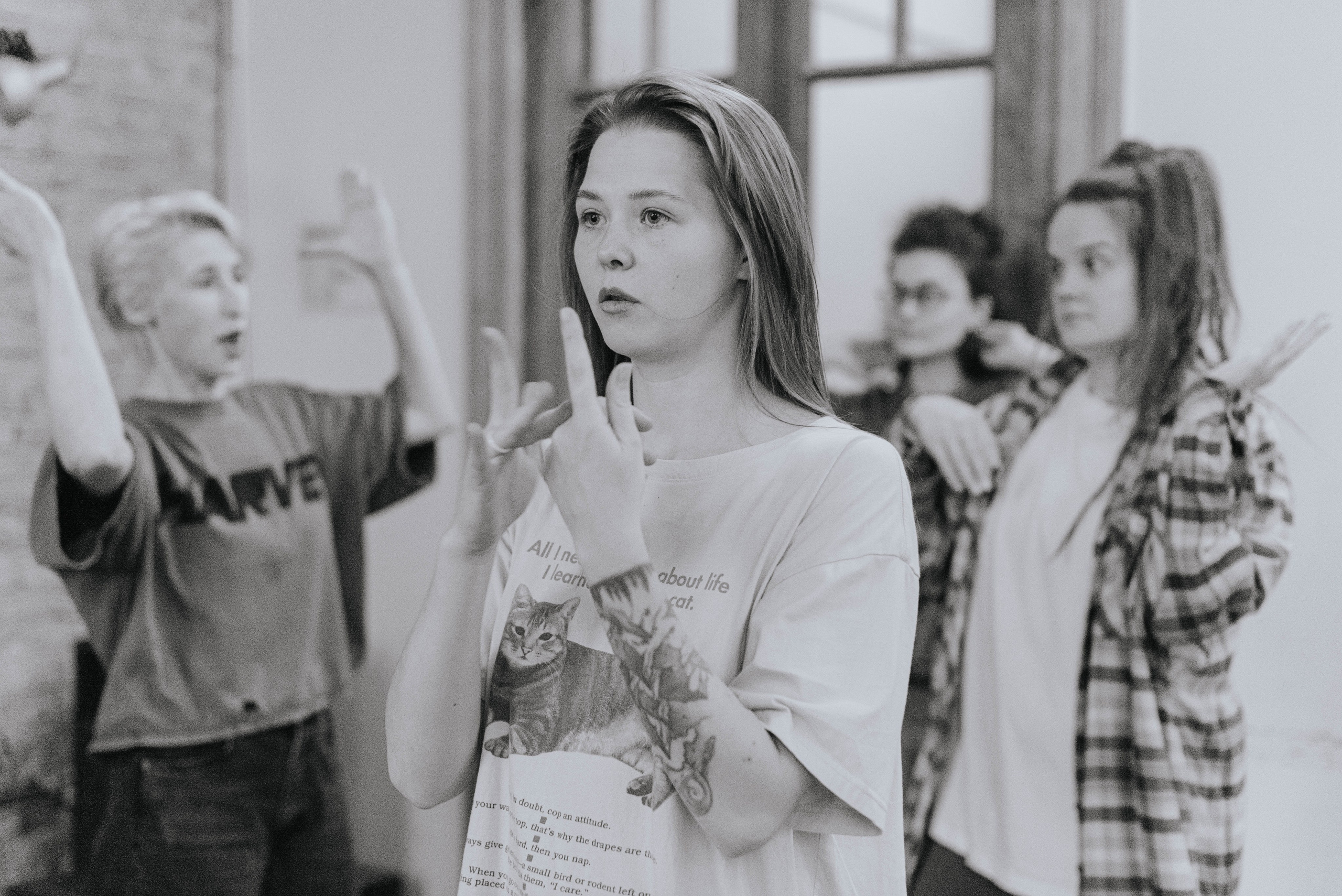 Репетиция @ojo.teatro. Photographer @elmirkami in the city of Buenos Aires