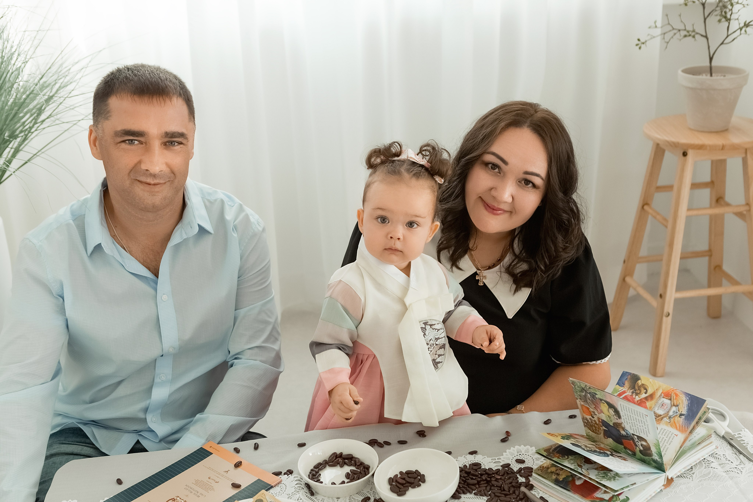 Вера. Фотограф беременности, ньюборн и годовасиков в Корее Жанна Хан