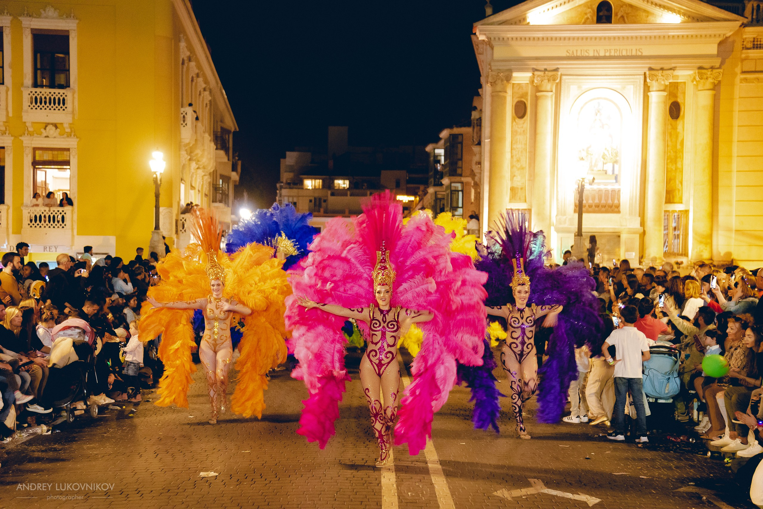 Photo report from the night carnival in Murcia | Reportage photographer Andrey Lukovnikov