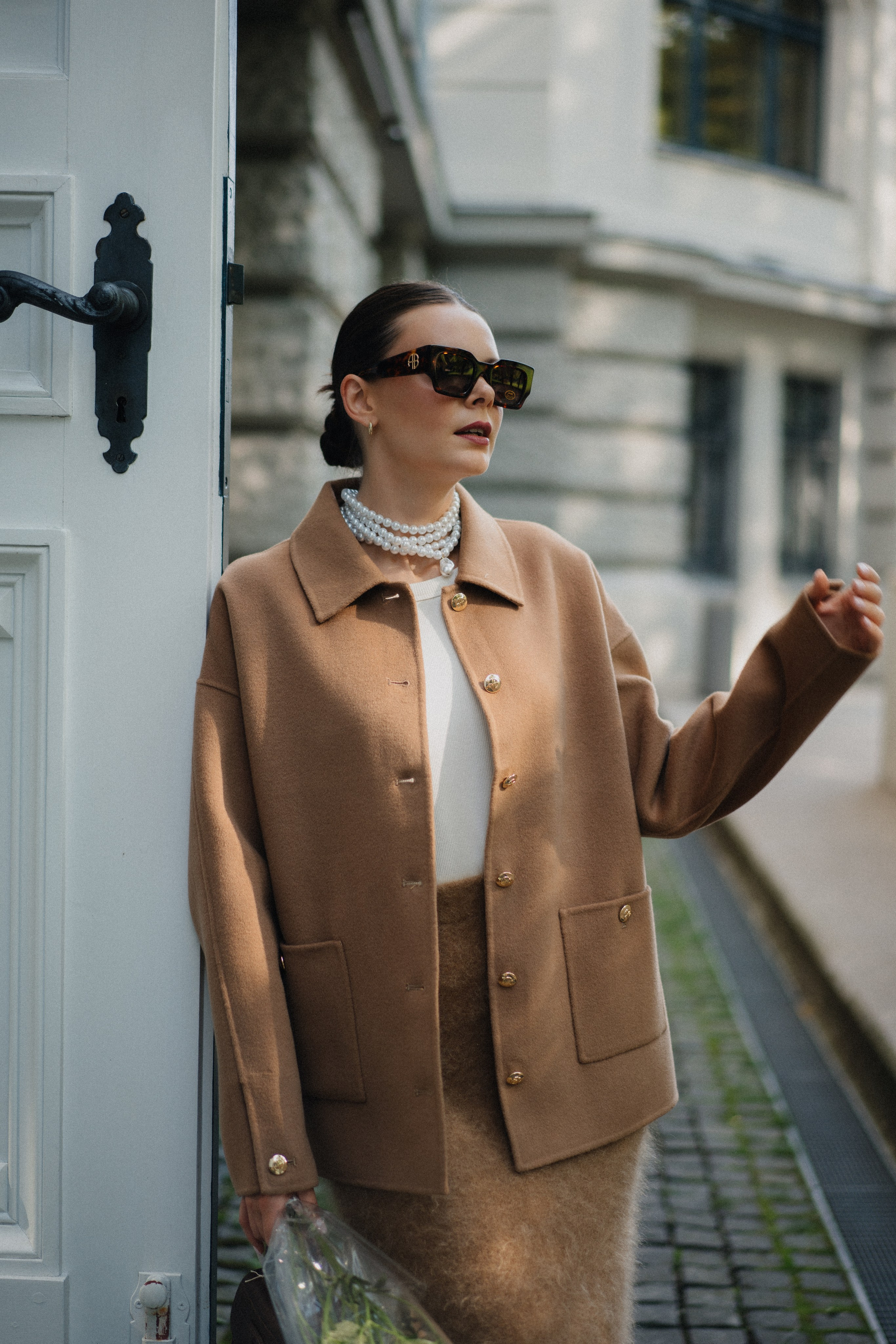 Streetstyle photoshoot. Portrait, lookbook and family photographer in Riga, LATVIA