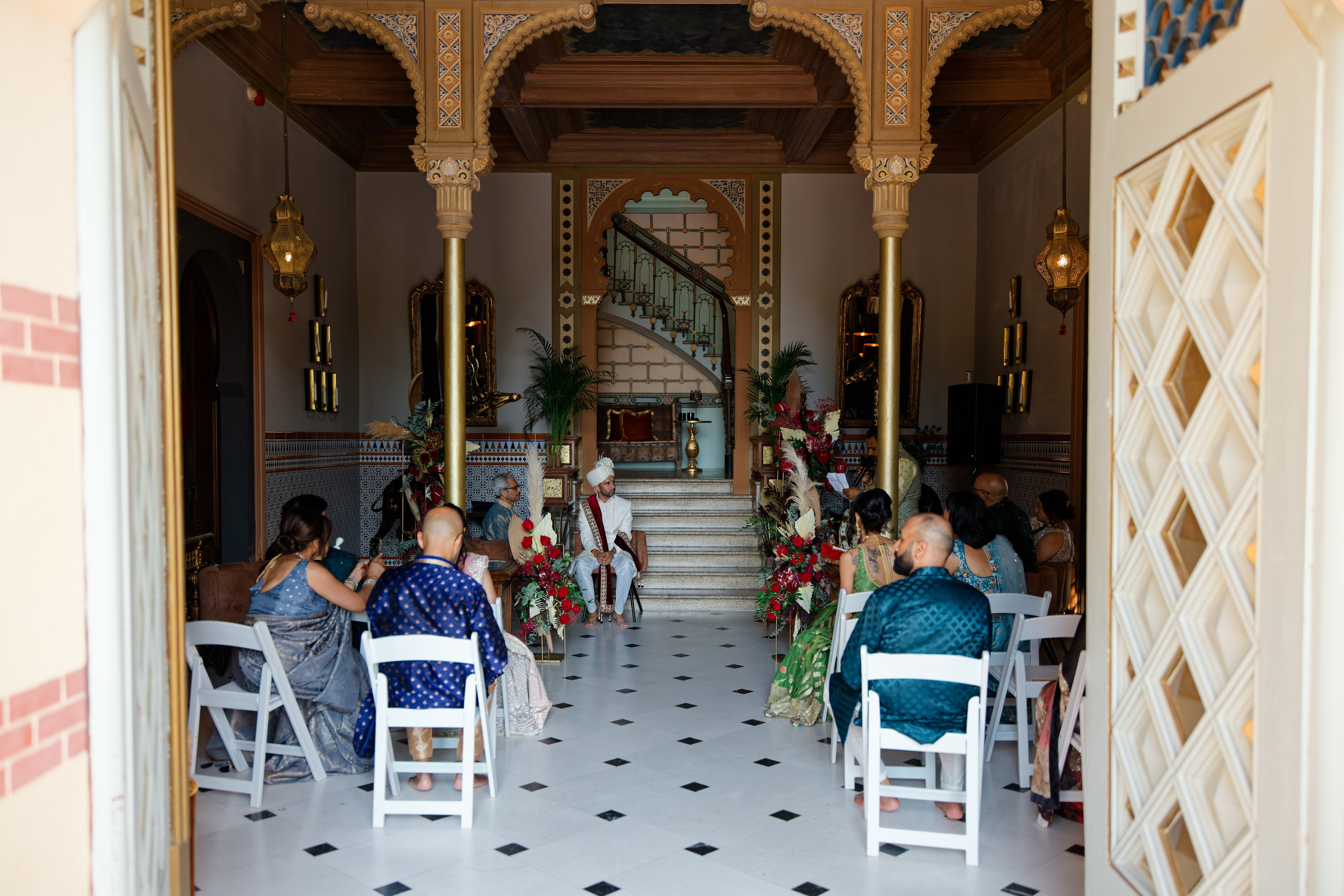 Indian wedding at Gran Villa Rosa, Barcelona