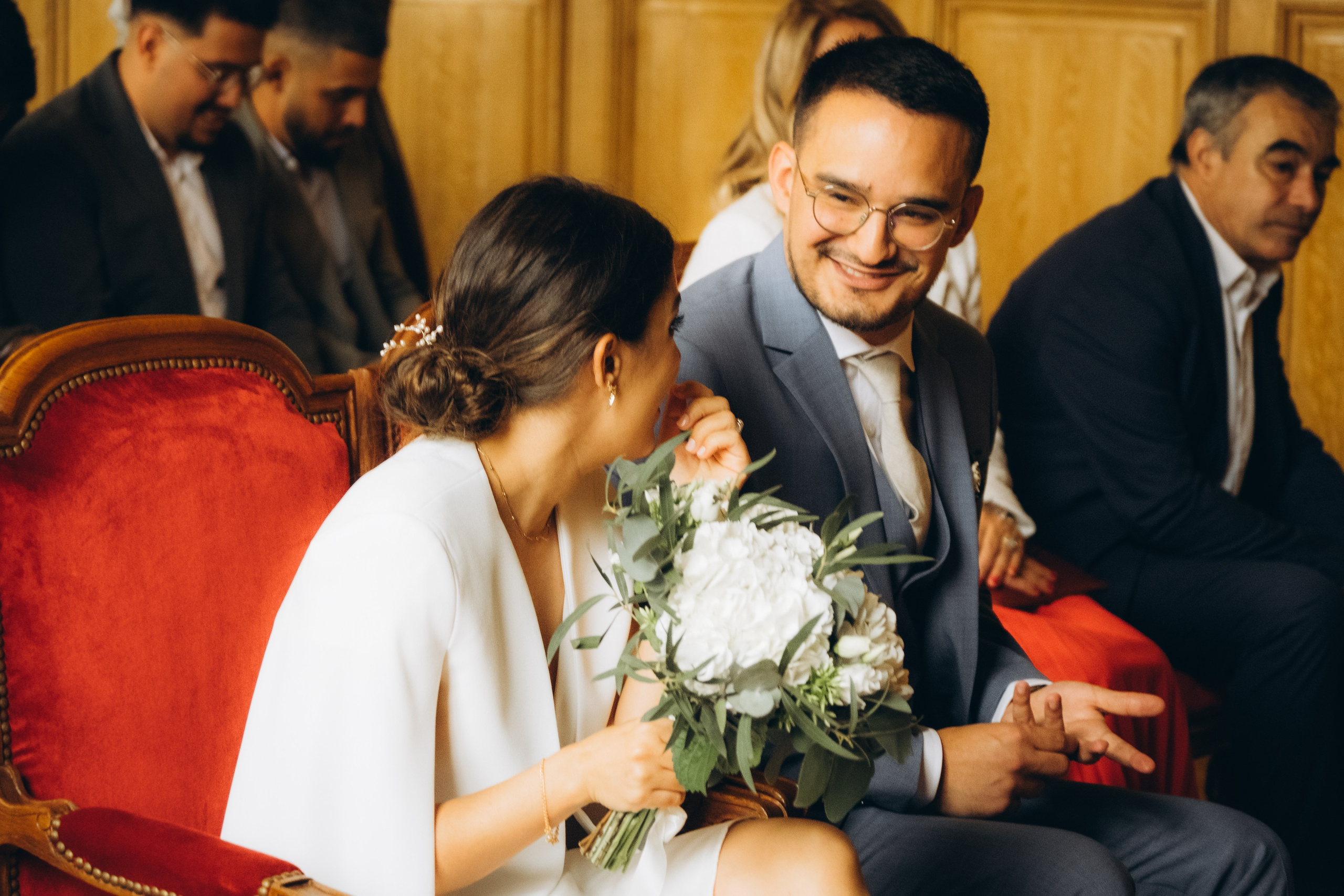 Liliana & Loic Wedding Day. Photographer in Paris Marina Chaput