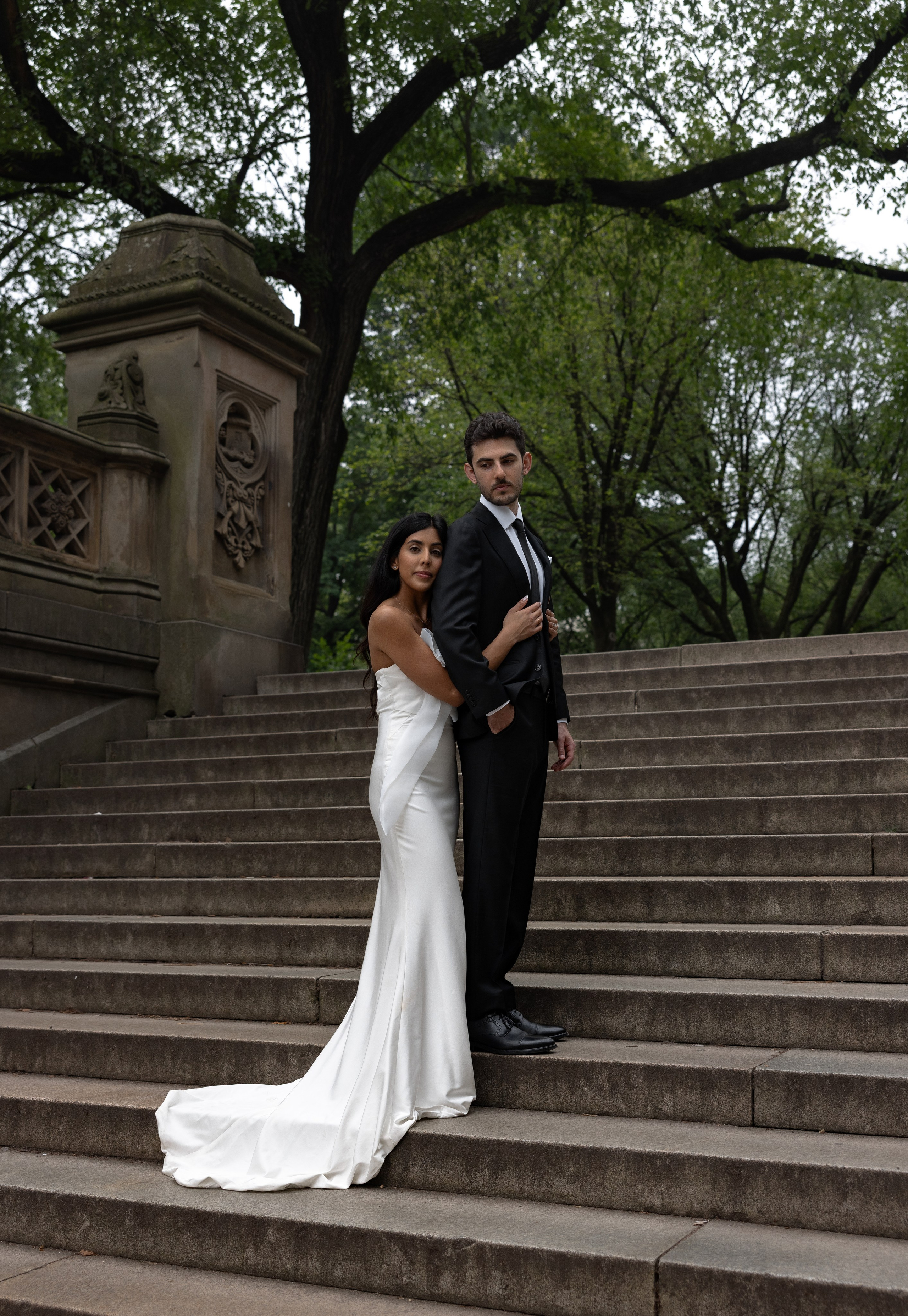 Engagement in Central Park. Photographer Anastasia Nagibina