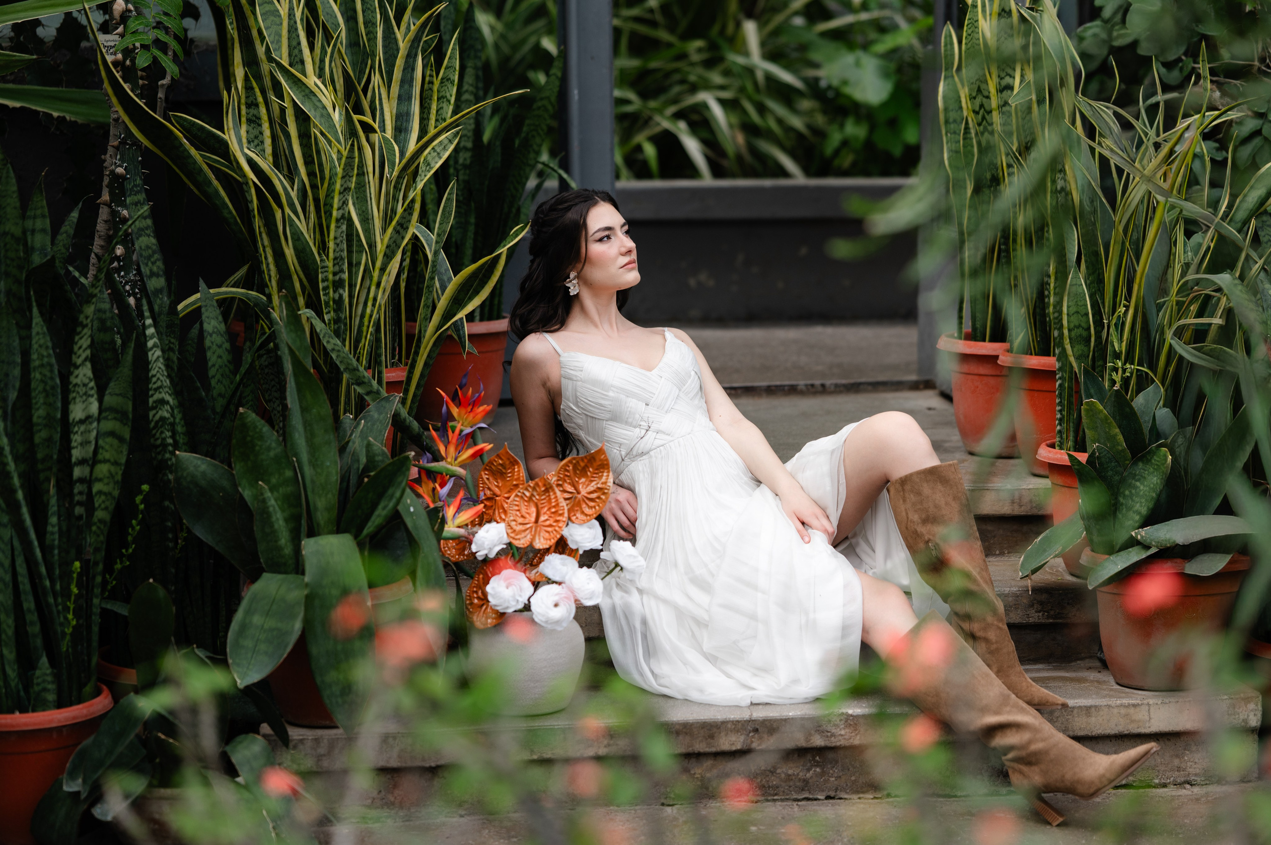 Botanical BRIDE. Alexandra Hanu Photographer