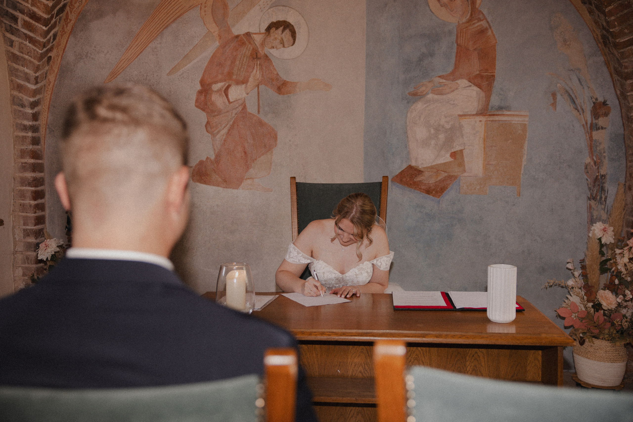 Lorena & Jan l Schloss Sythen. Hochzeitsfotografin Bochum | Halyna Reiche Fotografie NRW