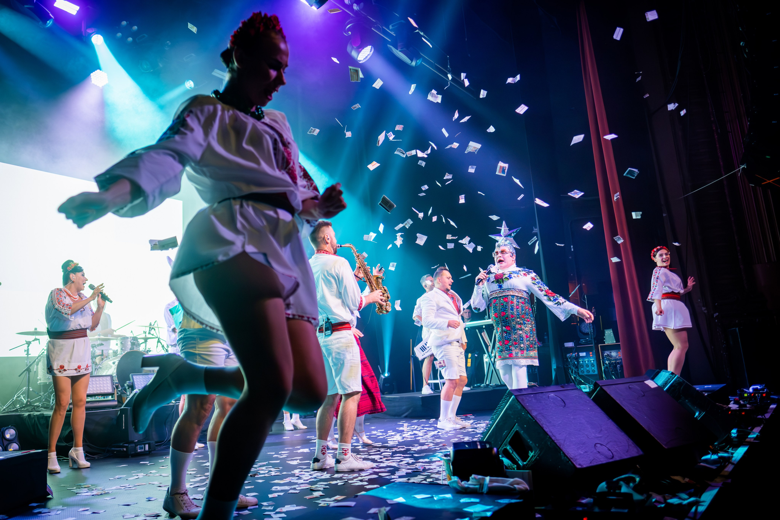 VERKA SERDUCHKA & BAND / 2023. Reportage concert portrait photography in the San Francisco Bay Area