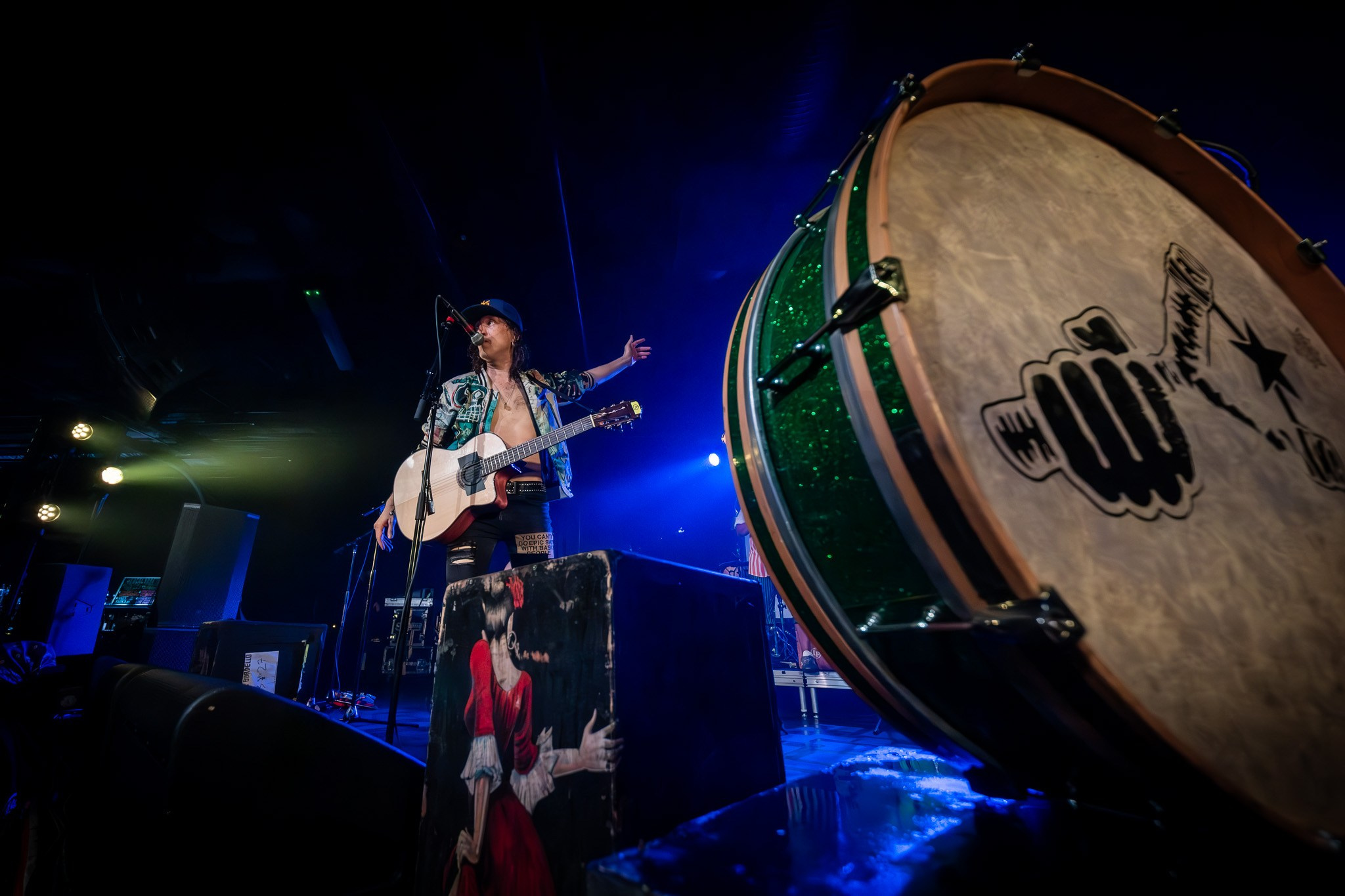 GOGOL BORDELLO / SACRAMENTO. Reportage concert portrait photography in the San Francisco Bay Area
