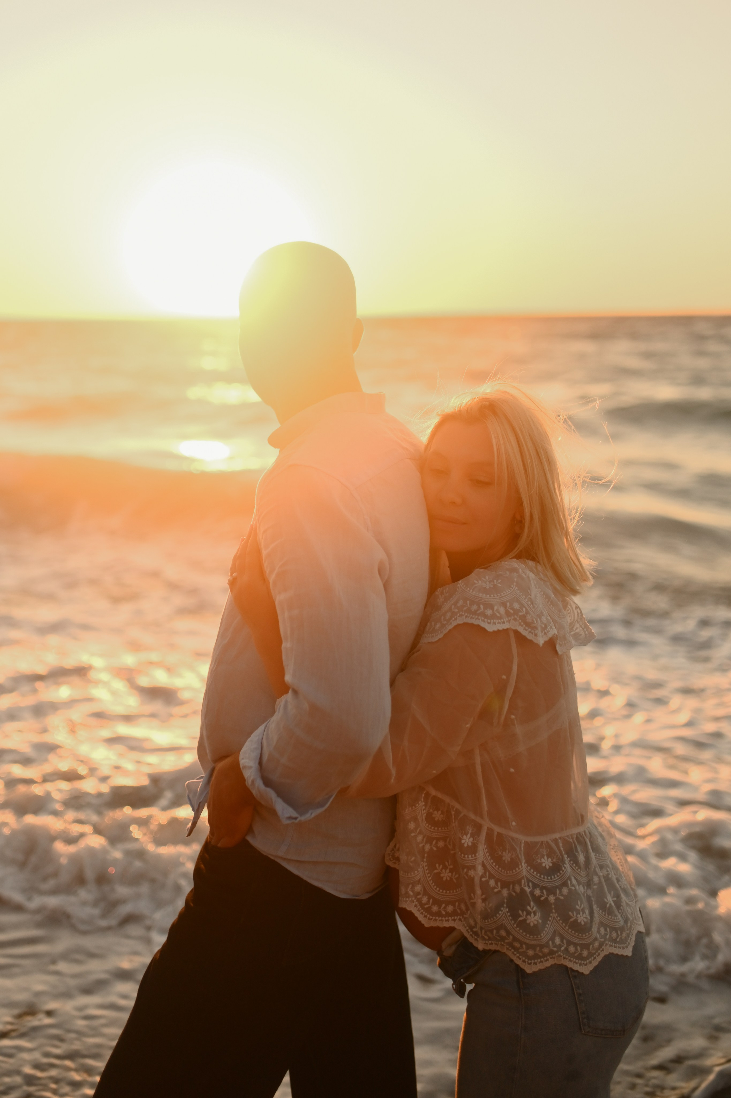 Maternity Photoshoot on the Beach in Rhodes. Photographer in Rhodes Island