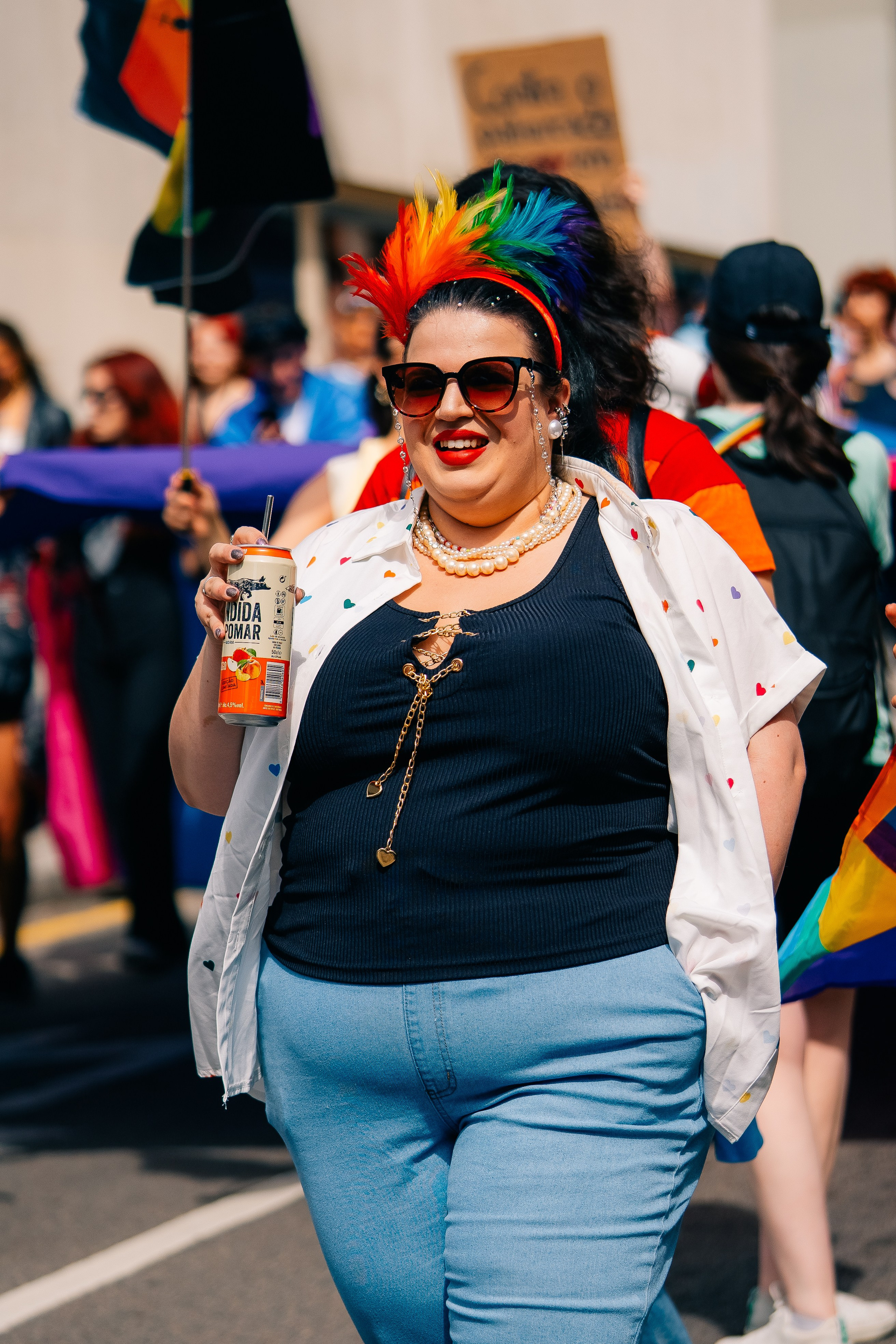 Porto Pride 2024. Мария Шер. Профессиональный фотограф в городе Порту, Португалия