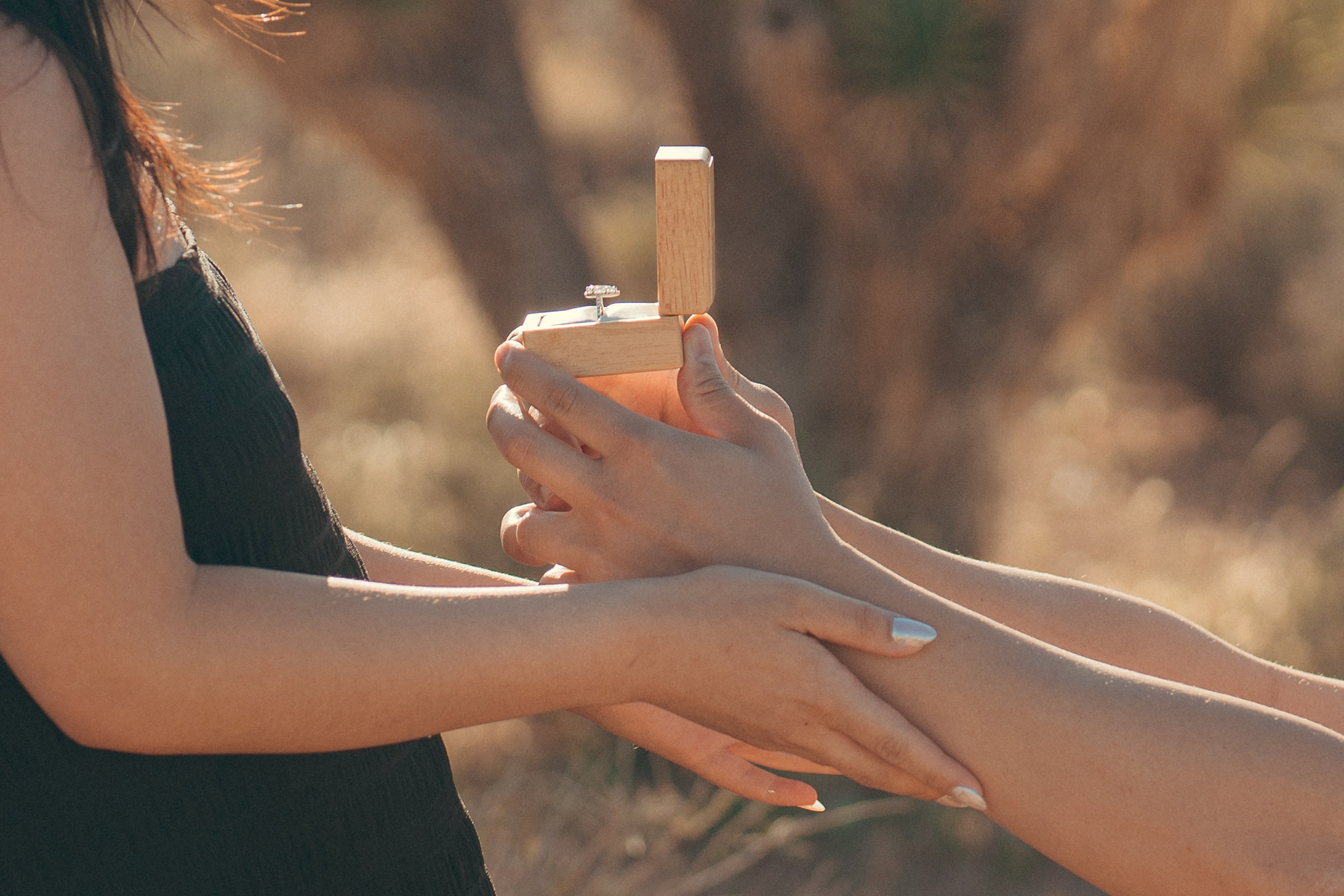 Brian&Christina. Marriage Proposal. Wedding & elopement photographer Viktoriya Kravtsov. Las Vegas