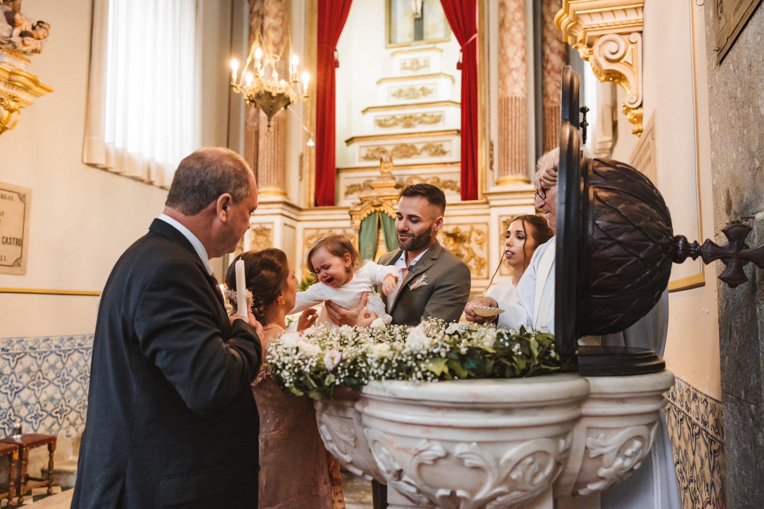 Batizado da Benedita. Photographe de mariage et de famille à Braga — Alexandra Mieres Photography