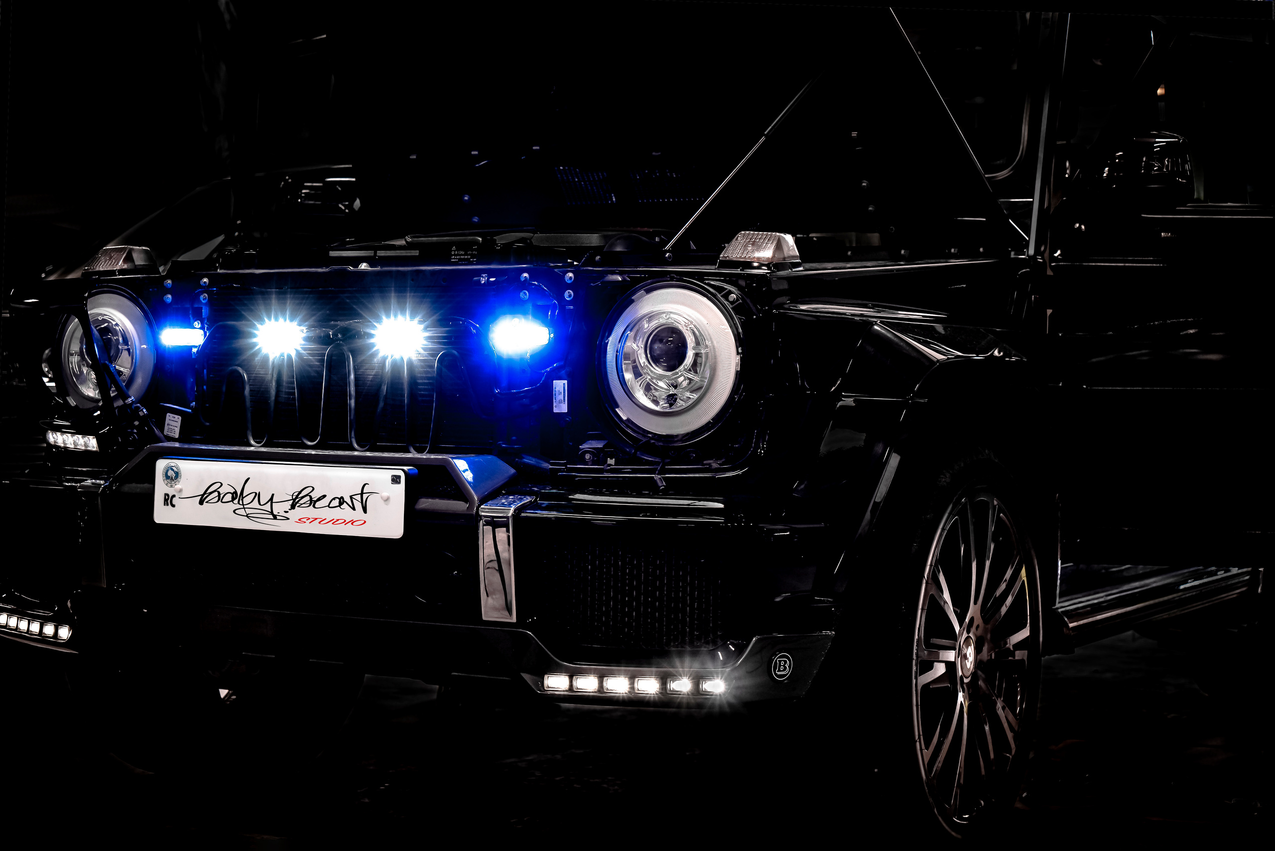 Mercedes class G. Baby Beast