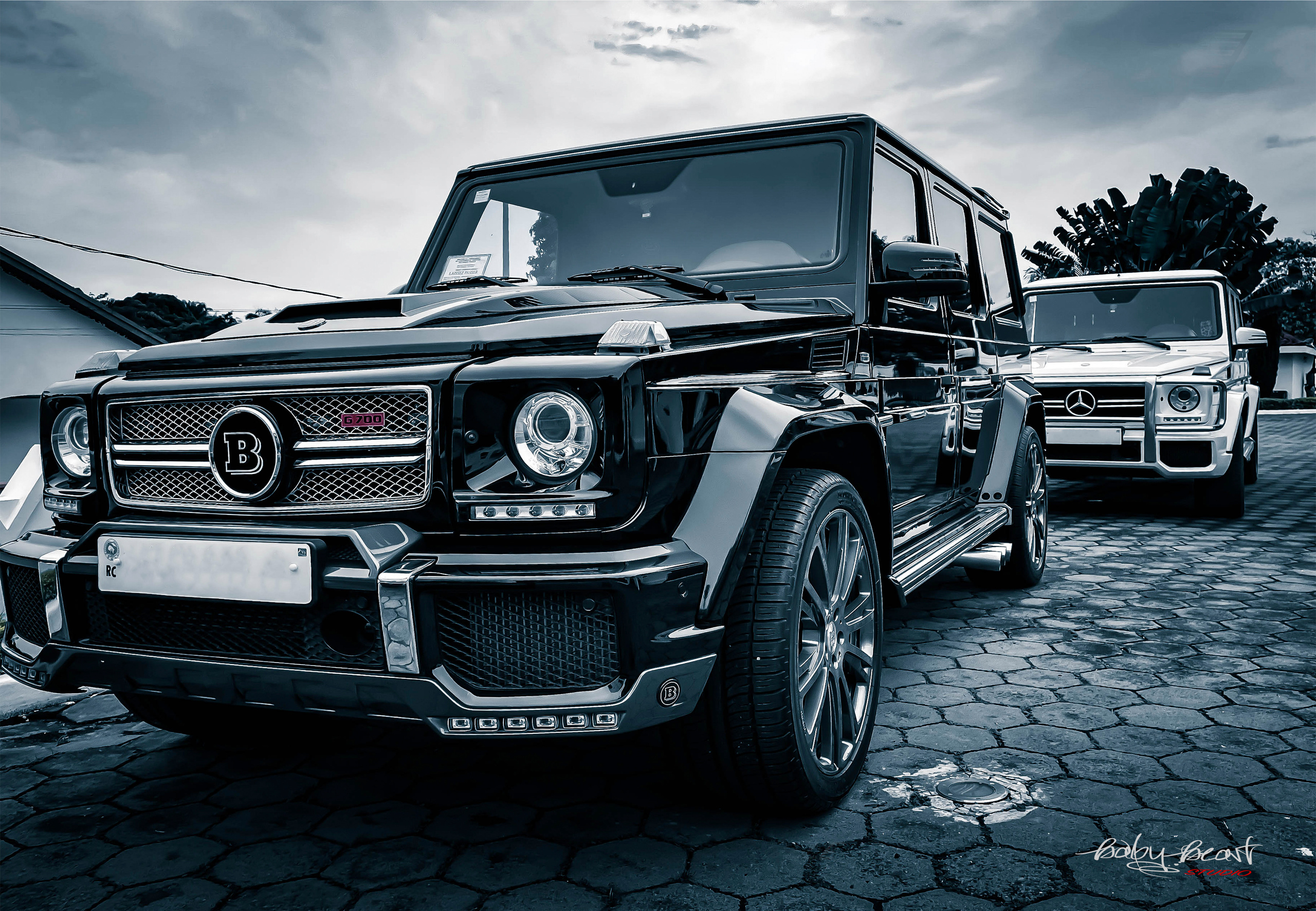 Mercedes class G. Baby Beast