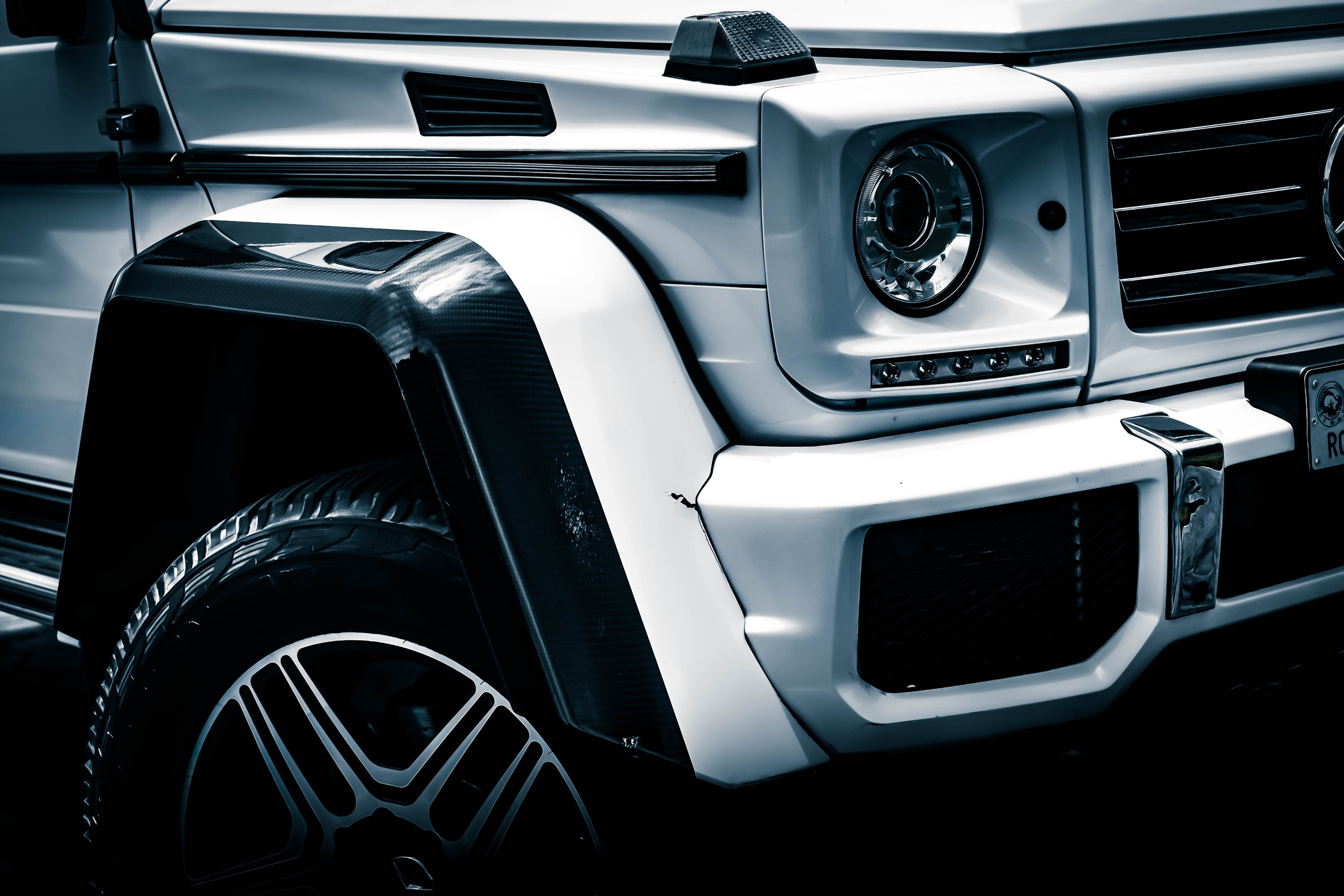 Mercedes class G. Baby Beast