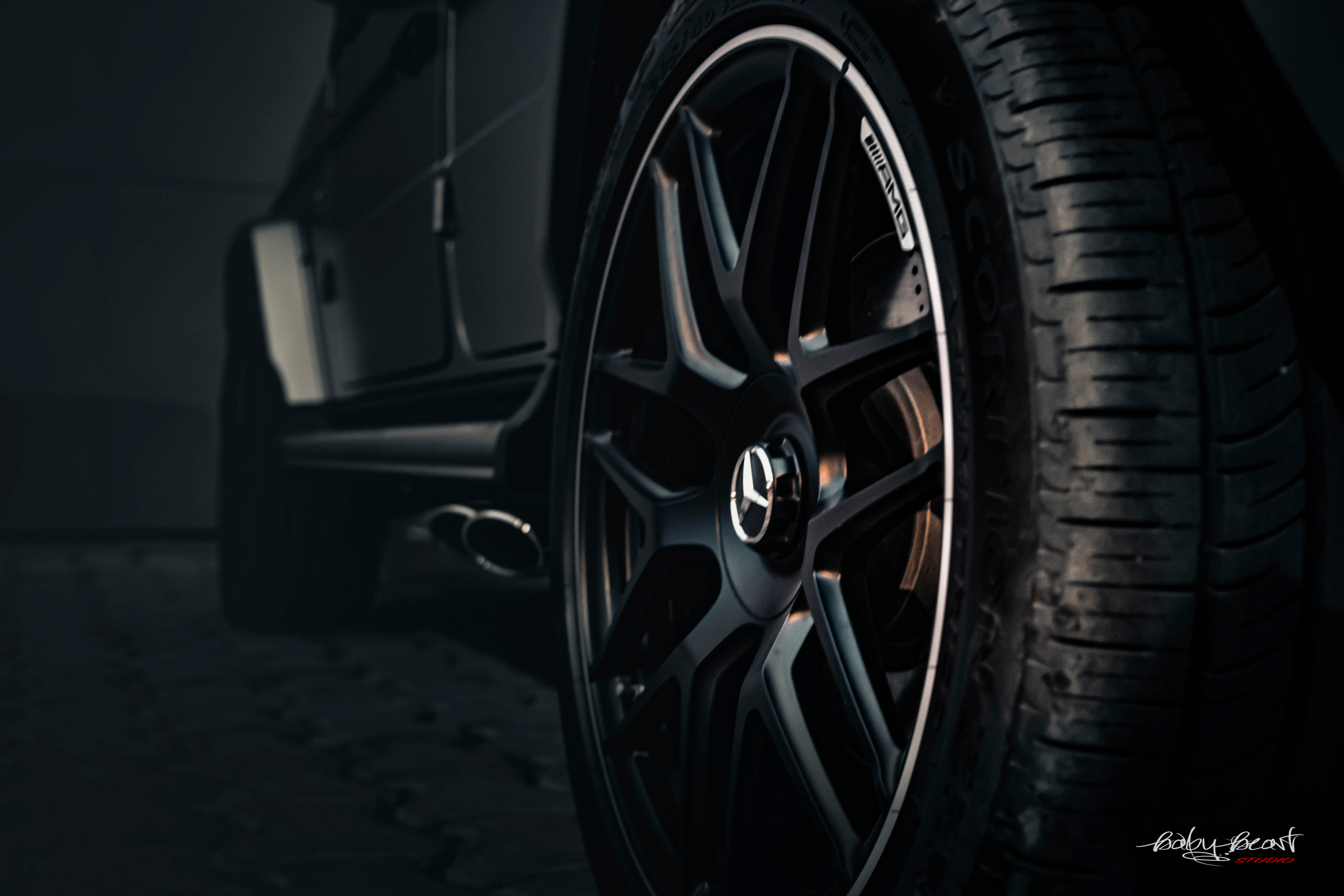 Mercedes class G. Baby Beast