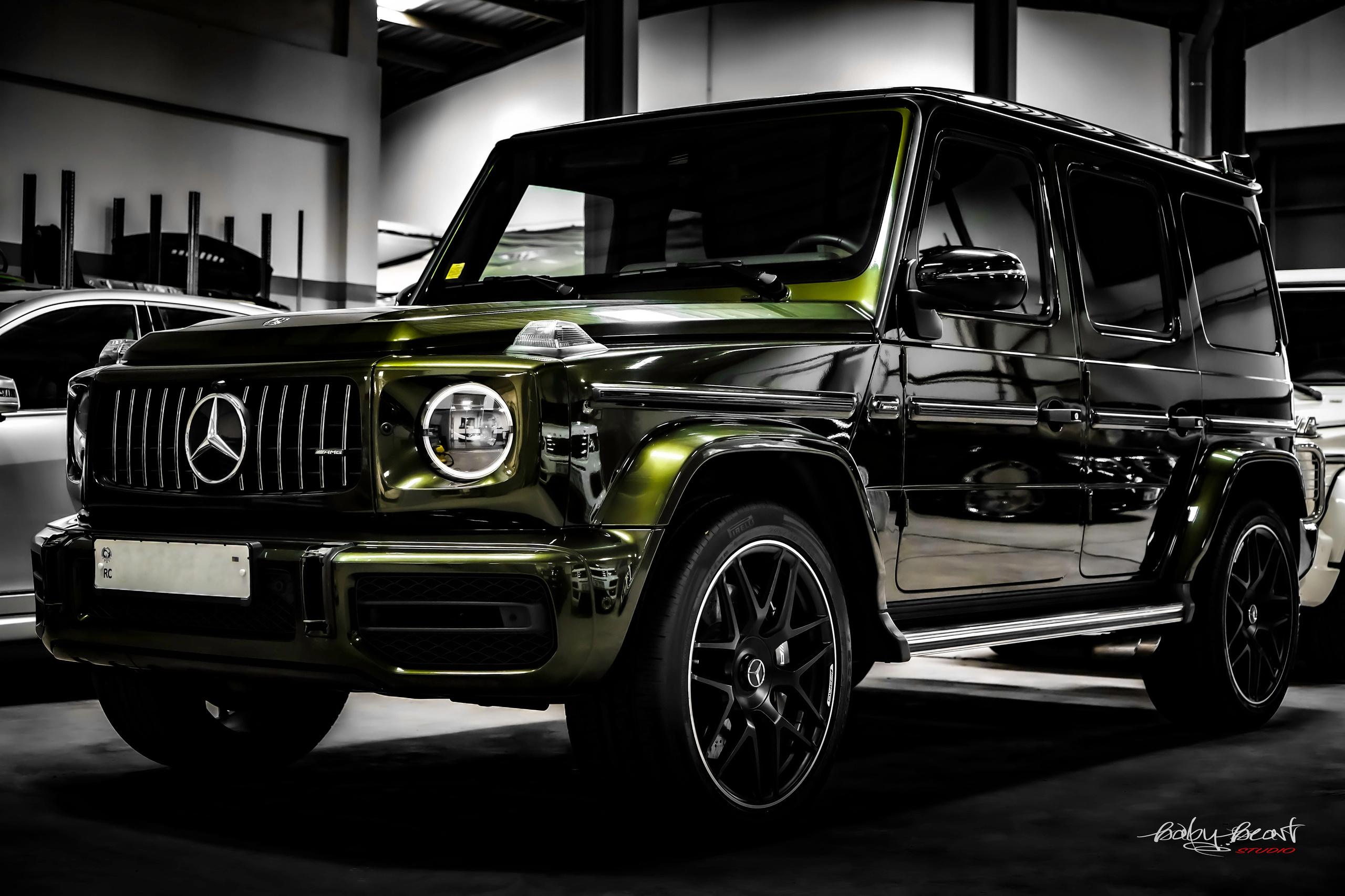 Mercedes class G. Baby Beast