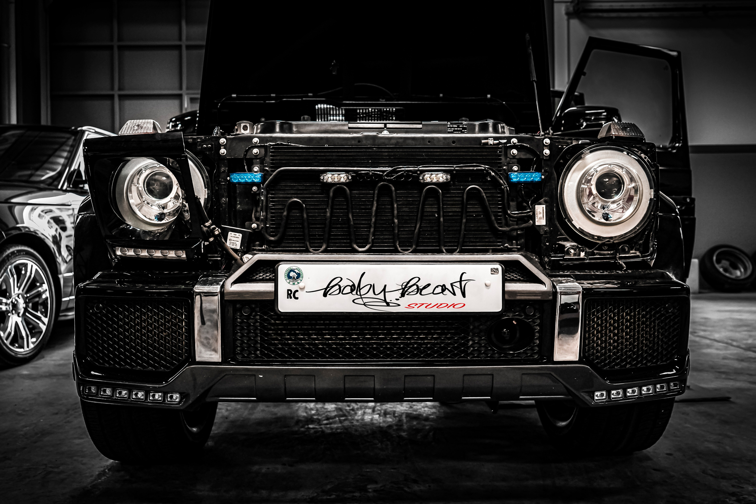 Mercedes class G. Baby Beast