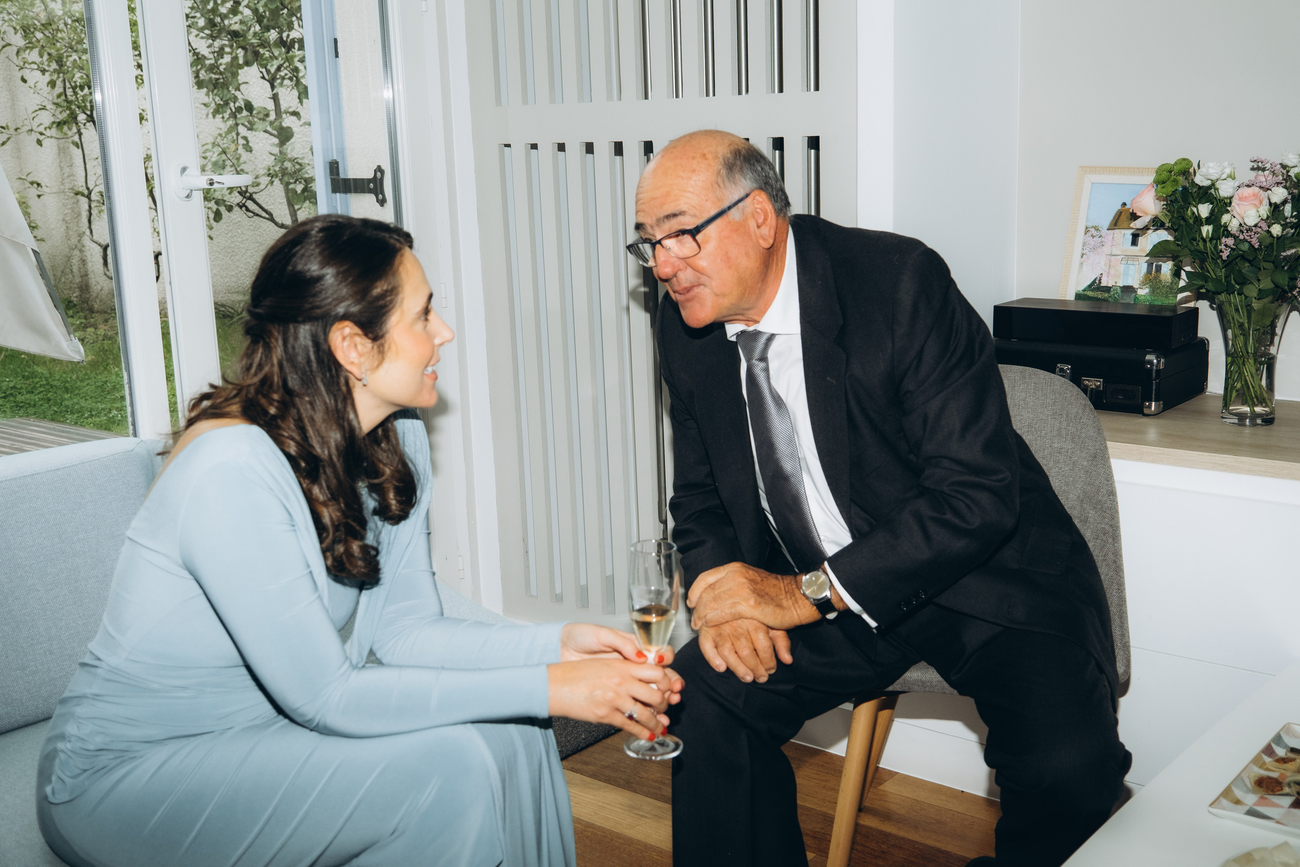 Christening home party. Photographer in Paris Marina Chaput